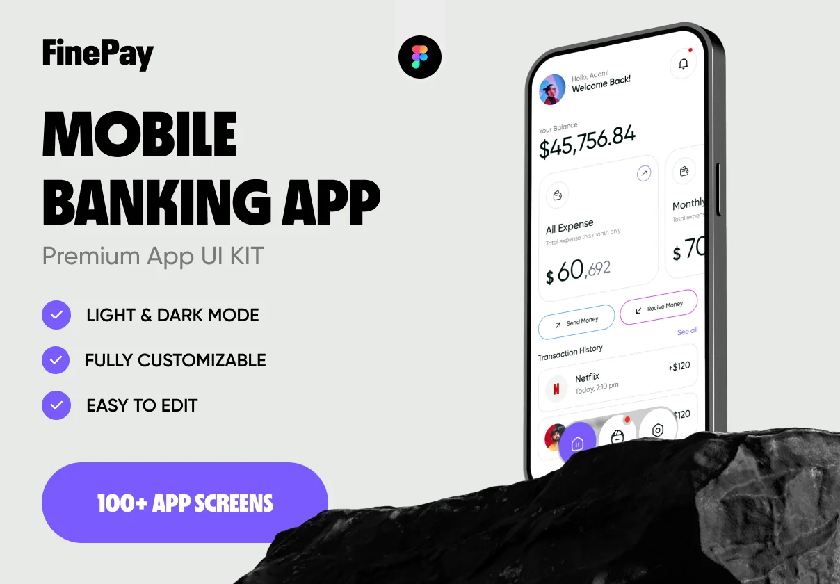 Mobile Banking App - FinePay