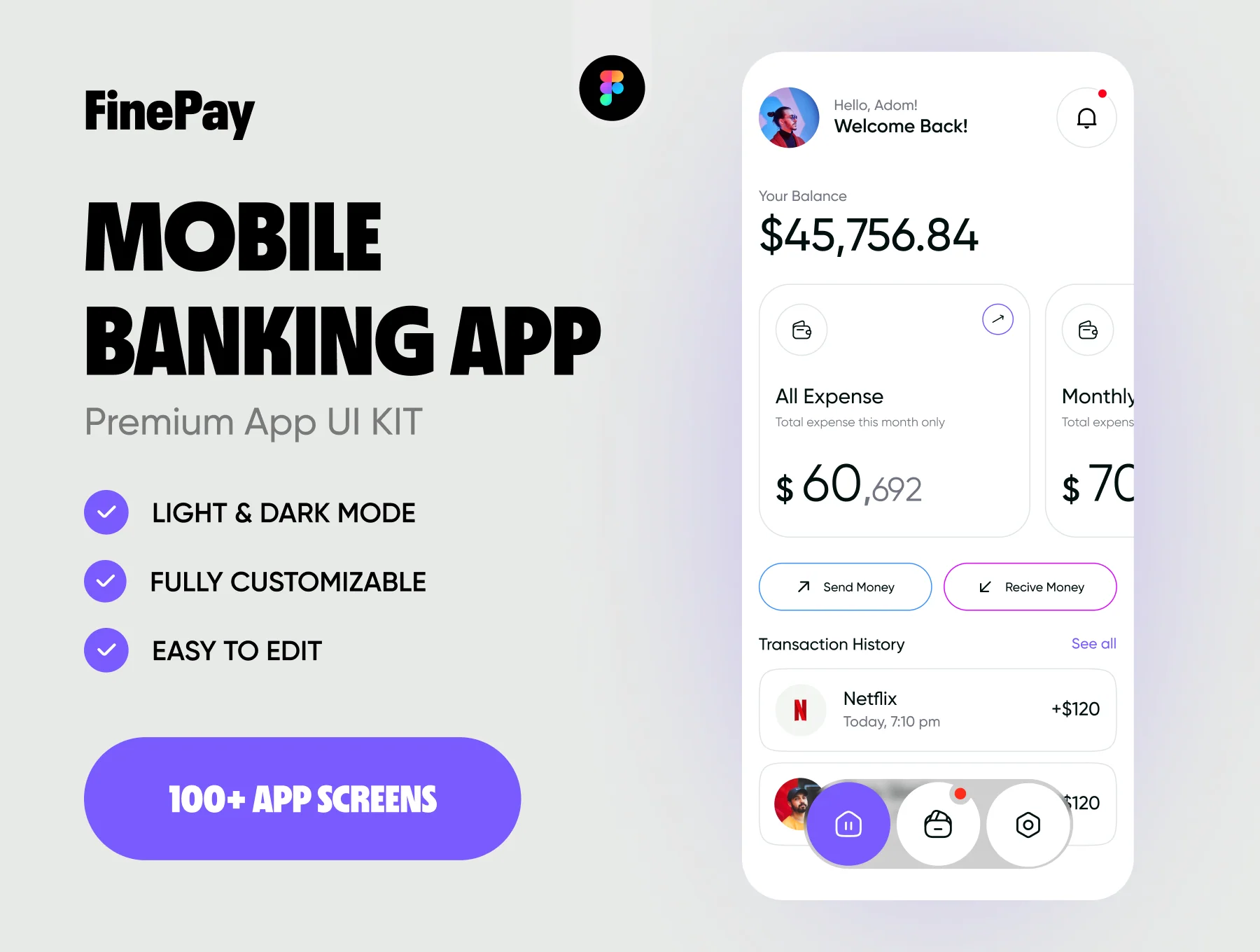 Mobile Banking App - FinePay