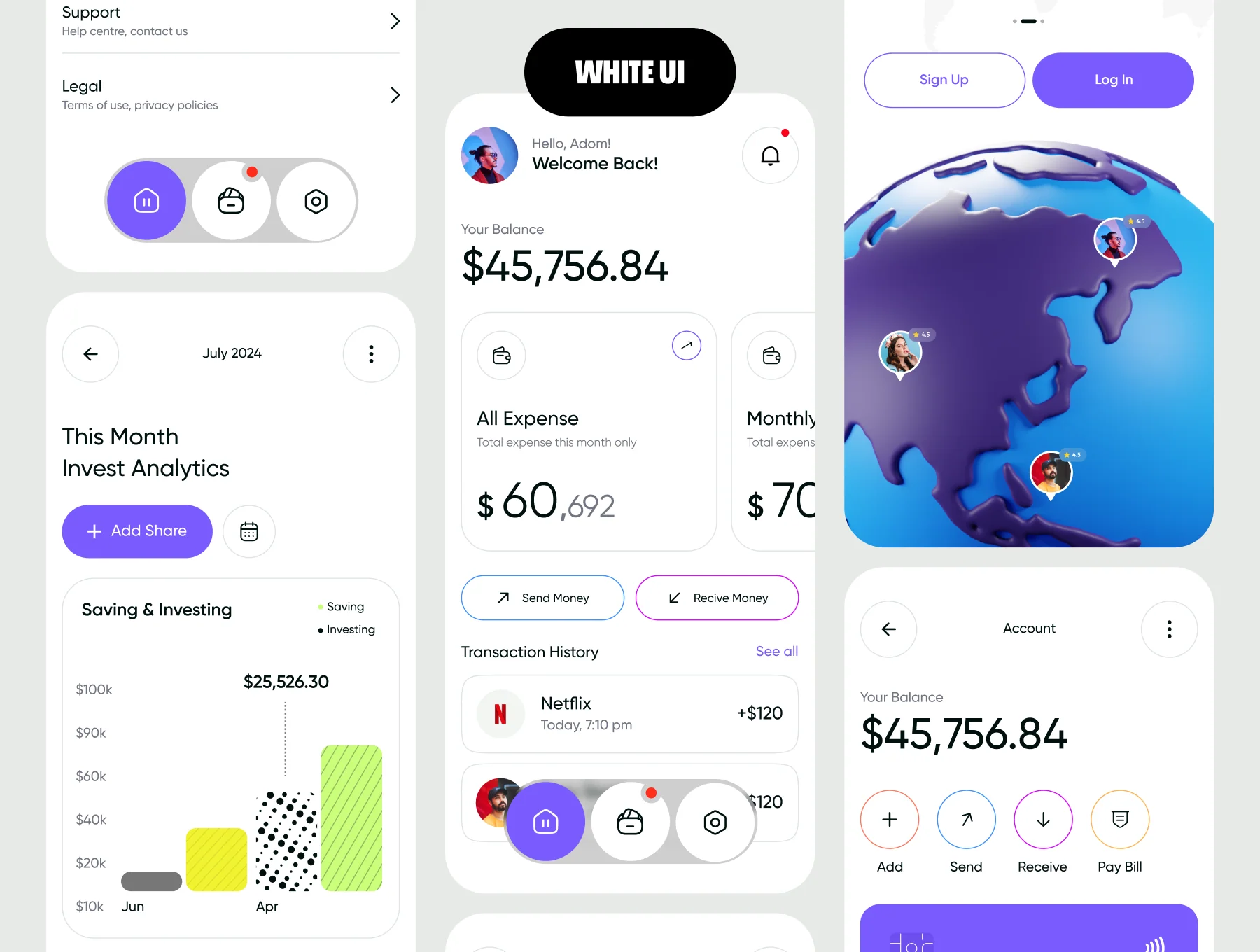 Mobile Banking App - FinePay 5