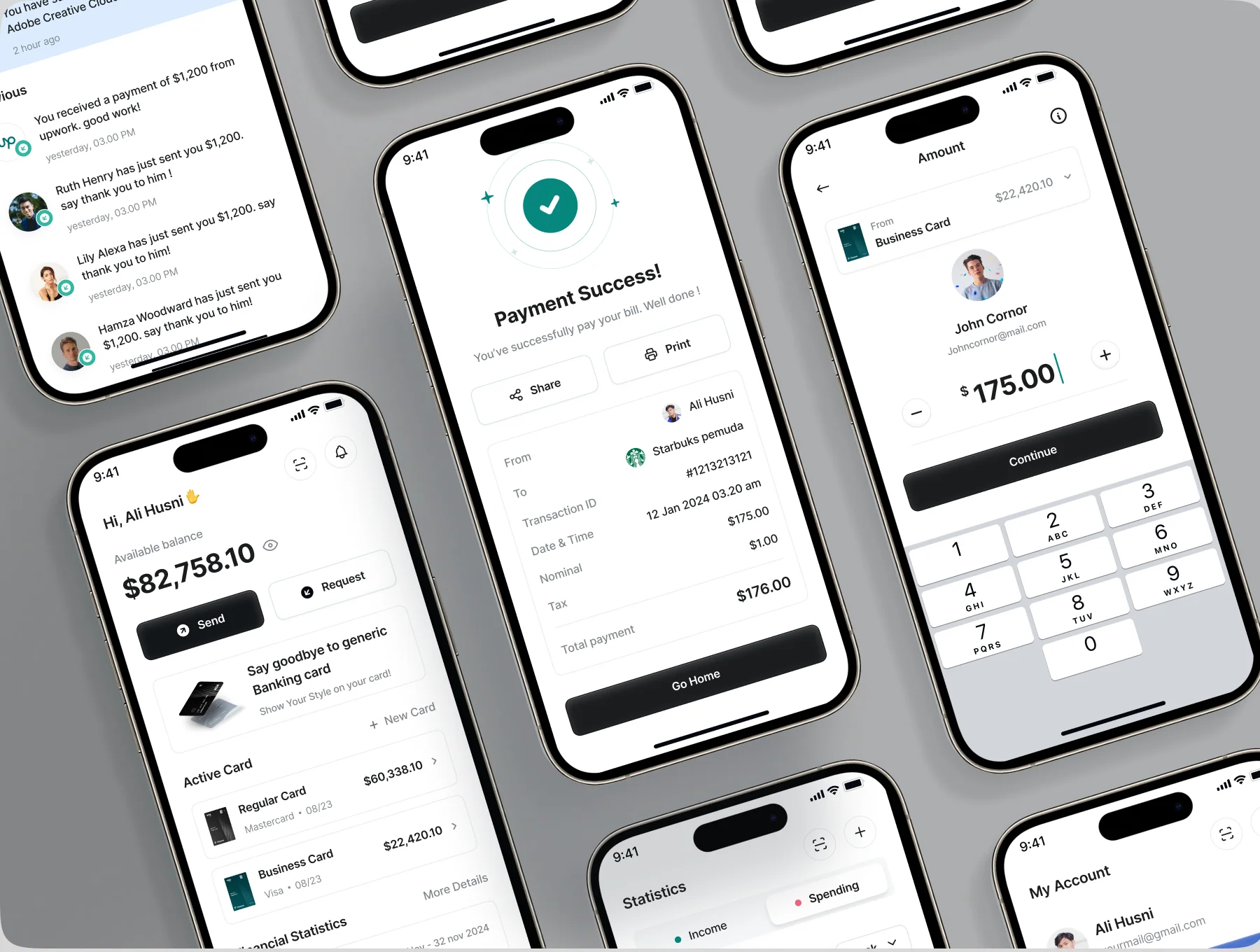 Mobile Banking App UI KIT - Finsave 3