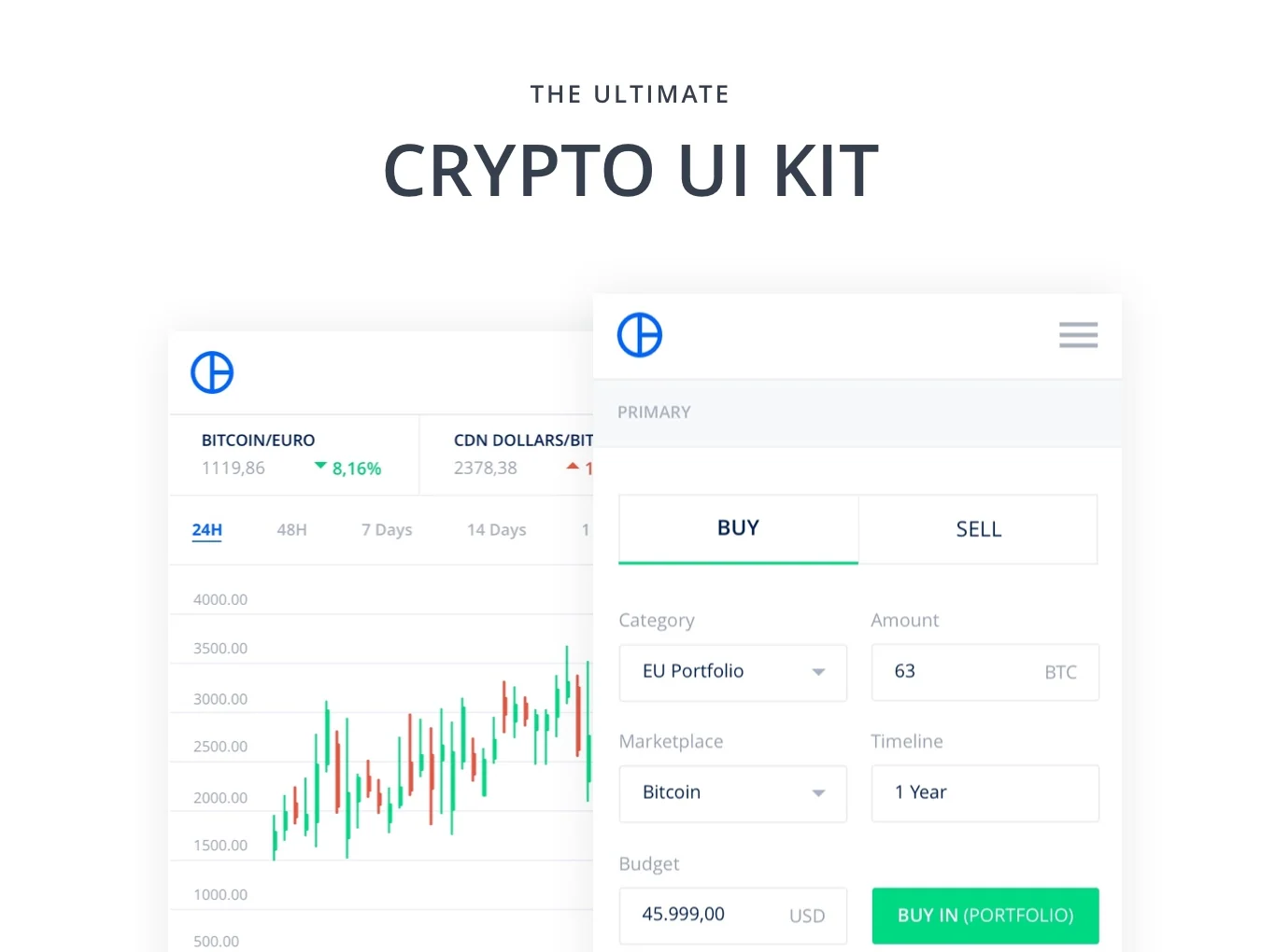 Mobile Crypto Web UI Kit