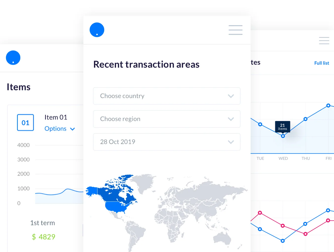 Mobile SaaS Dashboard 3