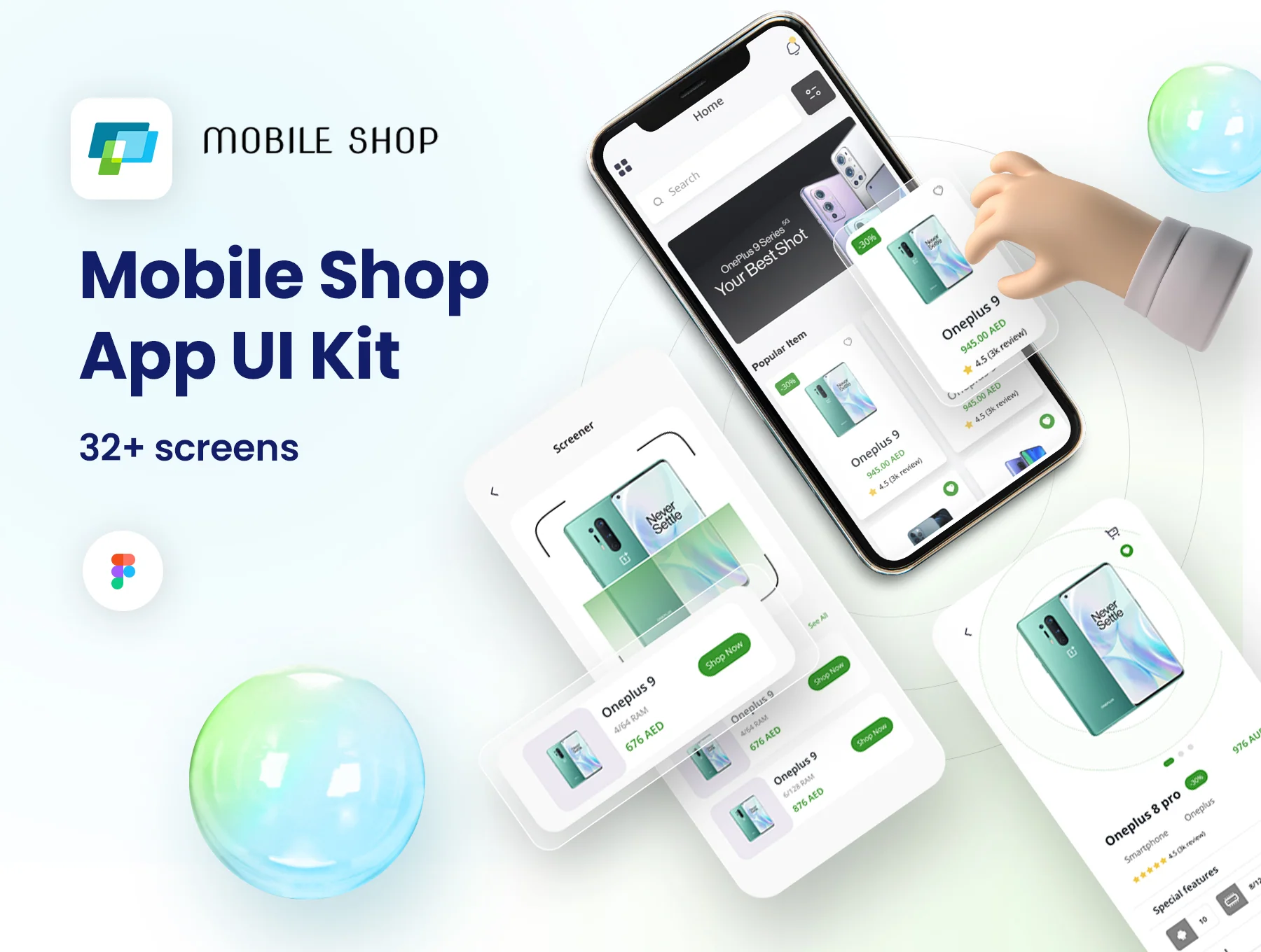Mobile Shop - Premium Ecommerce App UI Kit