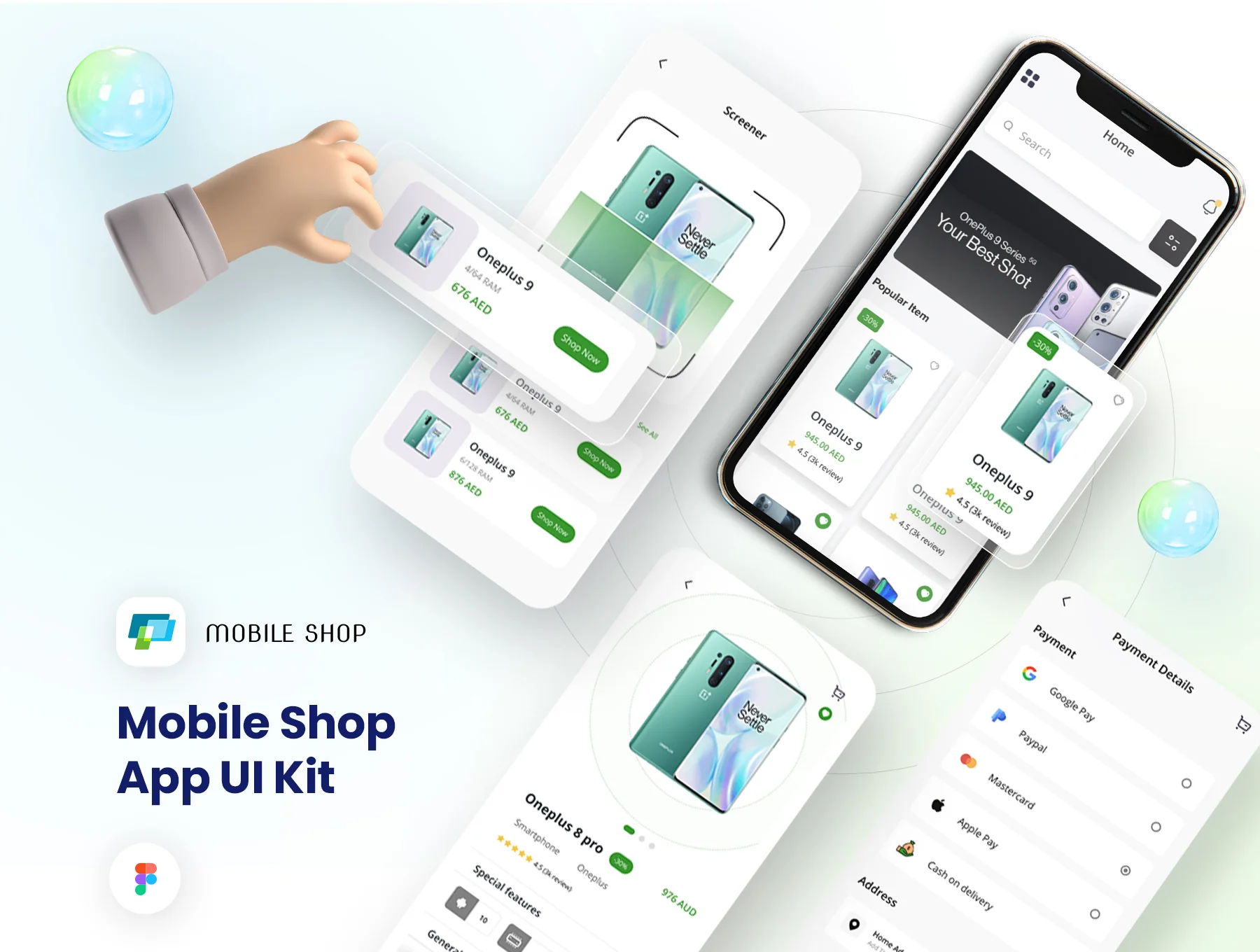 Mobile Shop - Premium Ecommerce App UI Kit 3