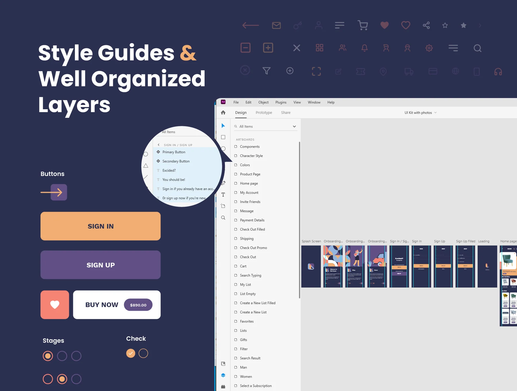 Mobile Shopping Application UI Kit - BirdHouse 3
