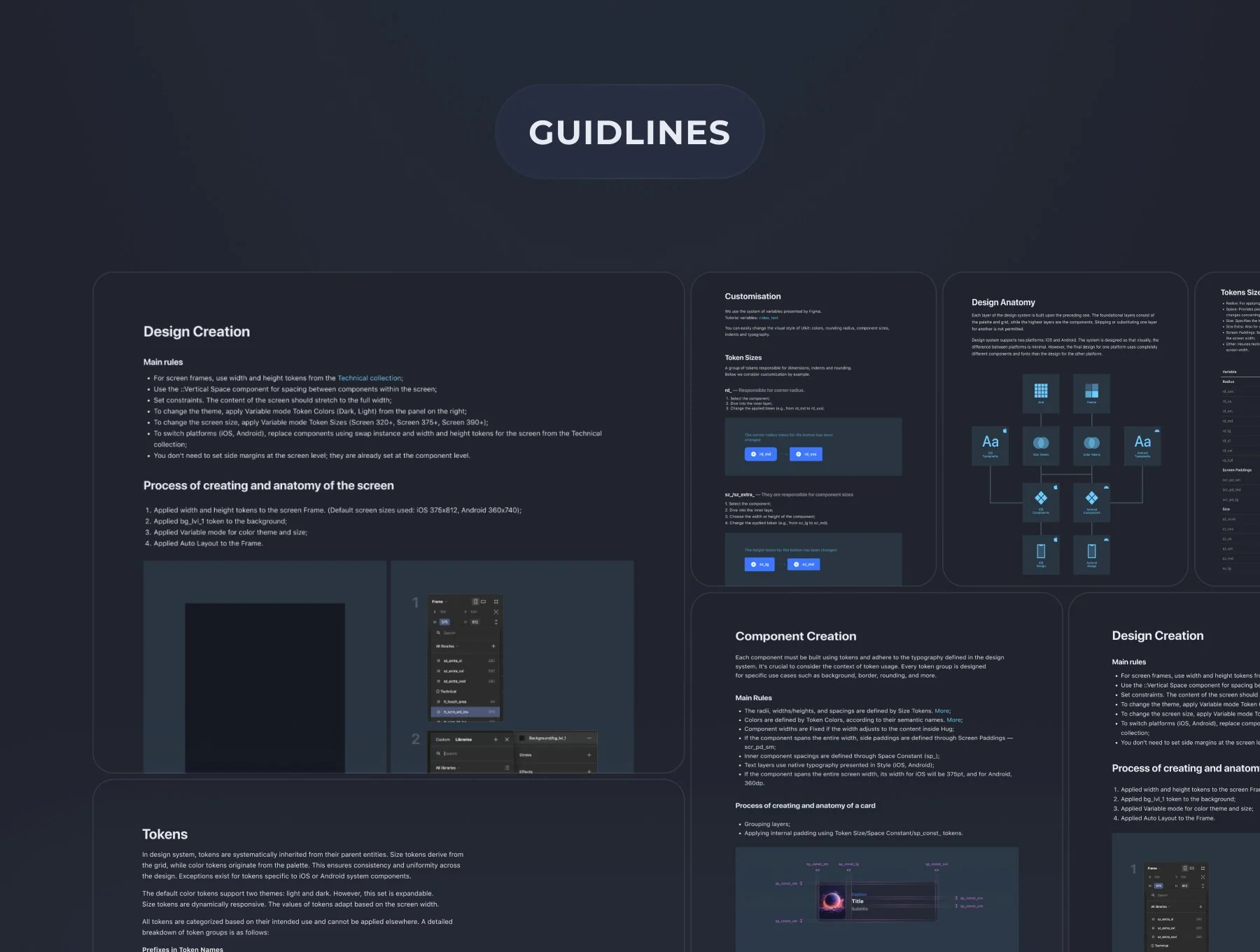 Mobile Ui kit NANO DS 6