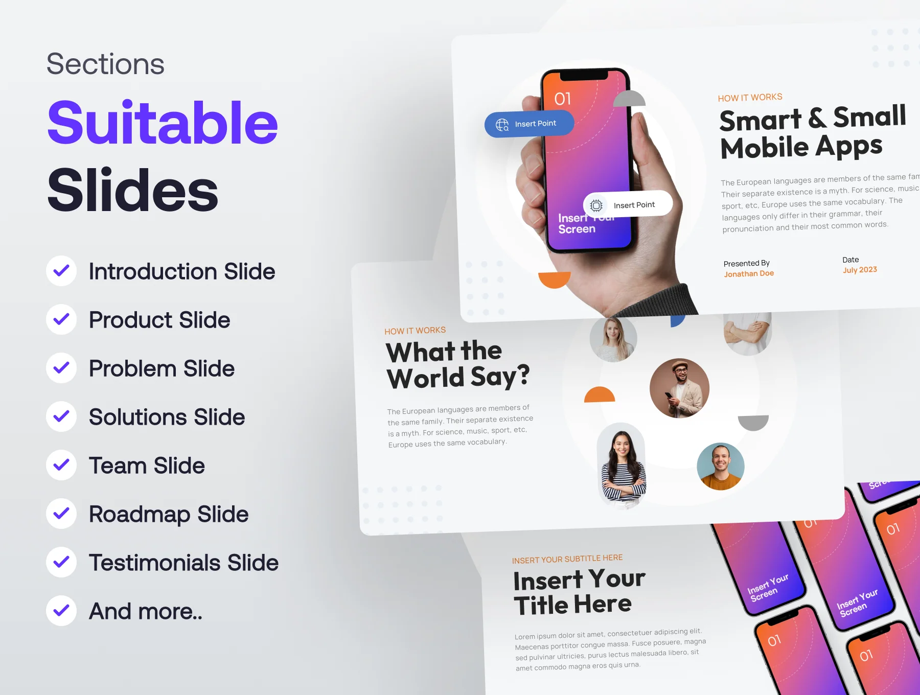 Moby - Mobile App Keynote Presentation Template 3