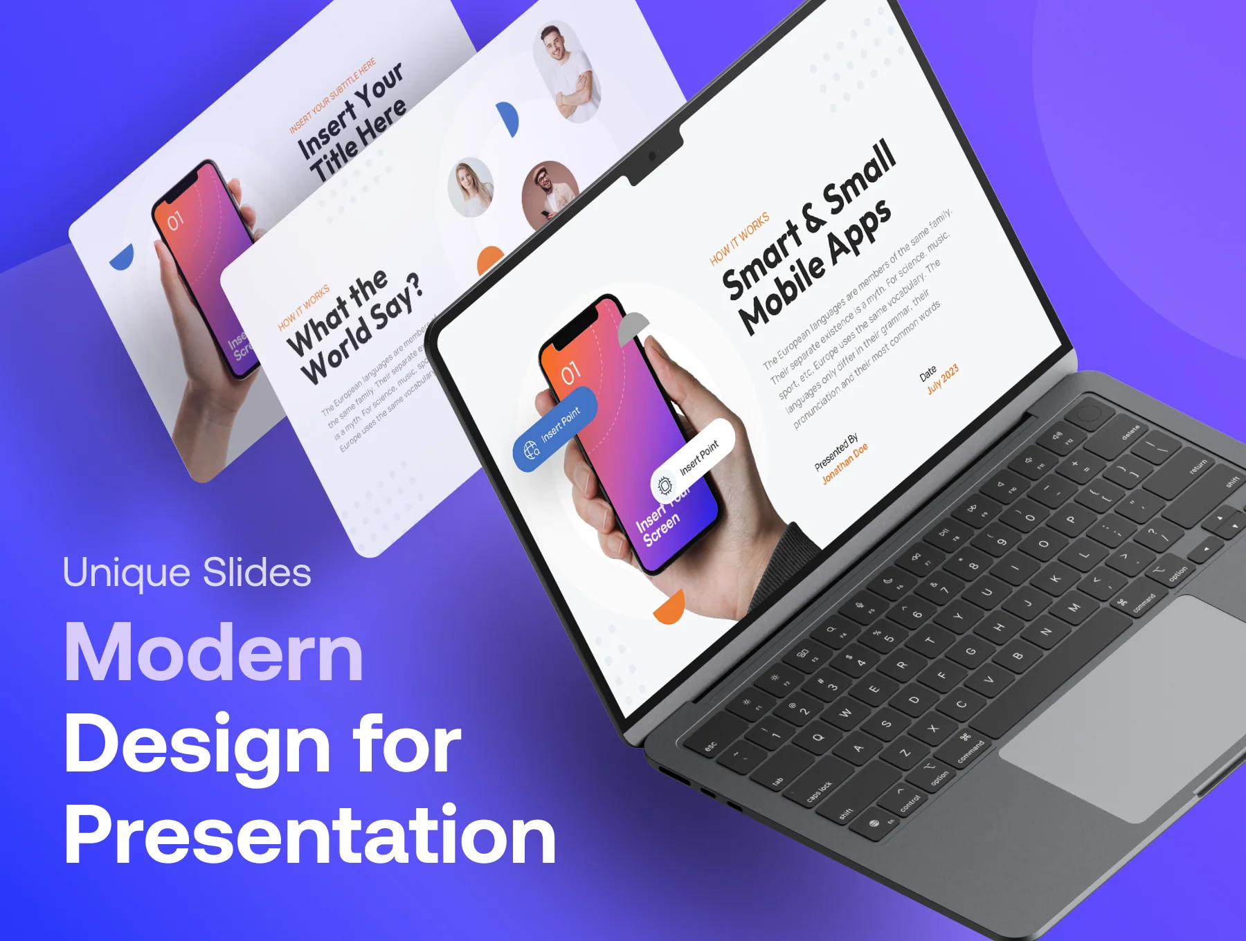 Moby - Mobile App PowerPoint Presentation Template 3