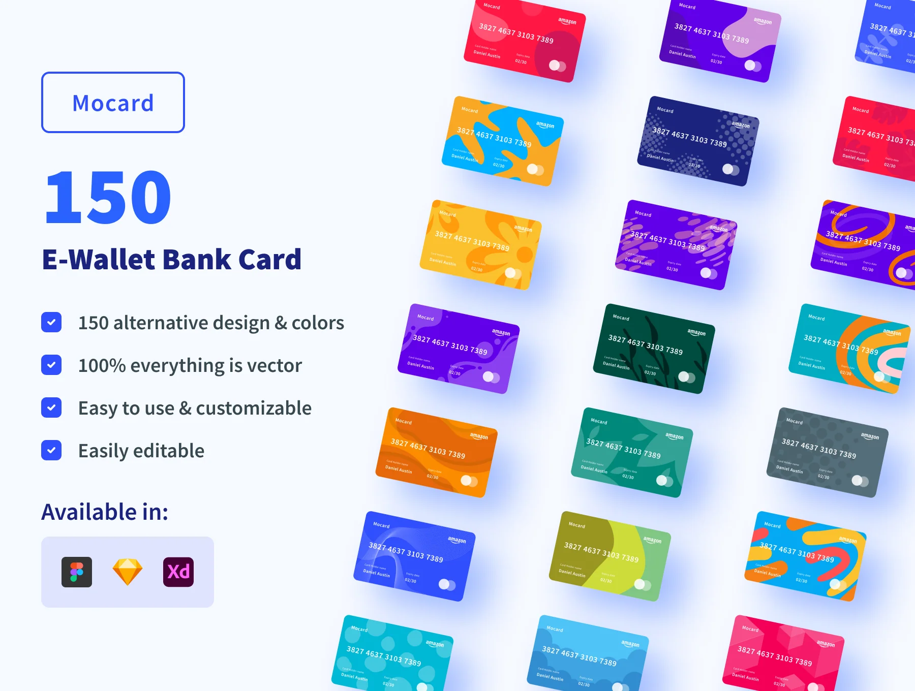 Mocard E-Wallet Bank Card