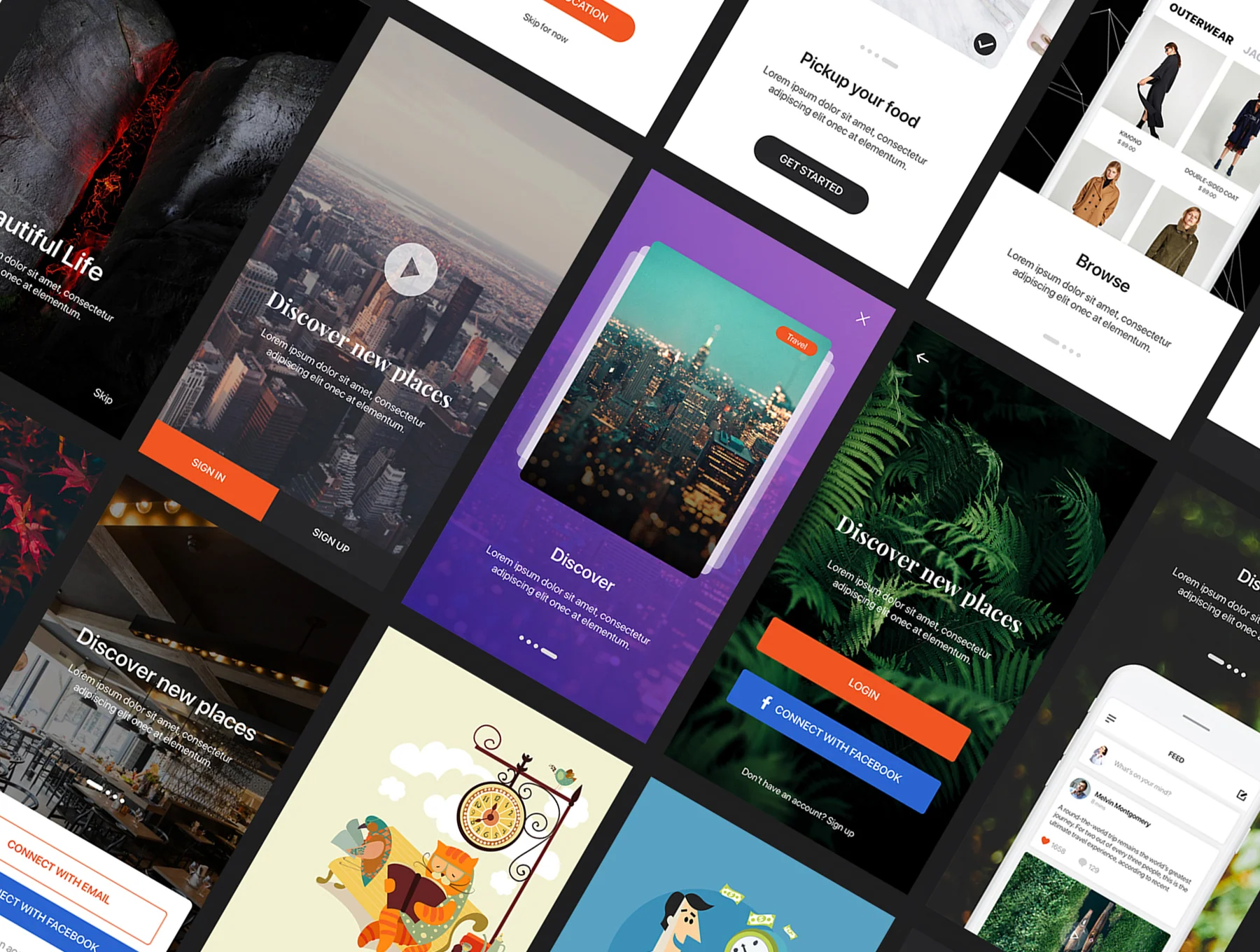 Mocha Mobile UI Kit 5