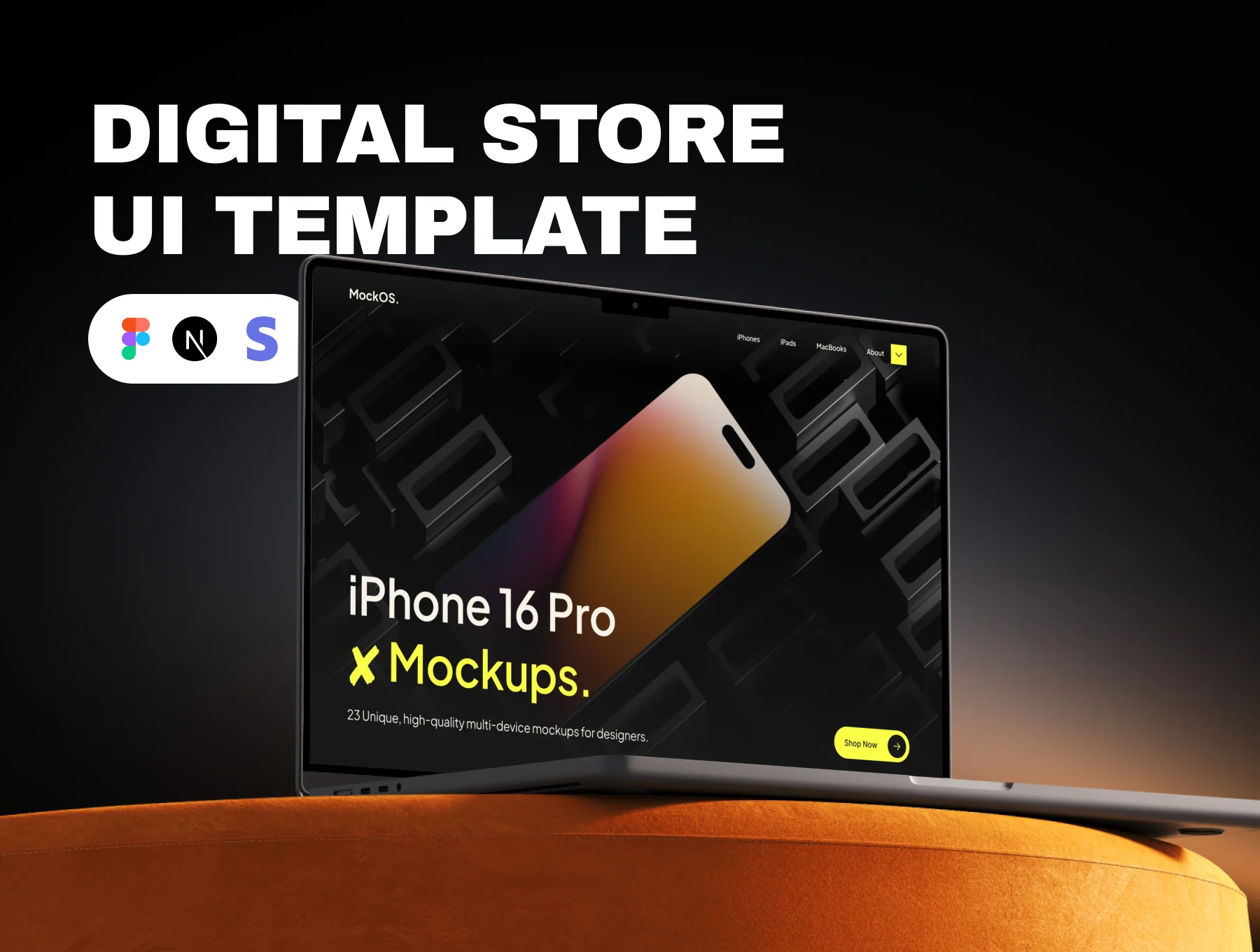 MockOS - Digital Store UI Template