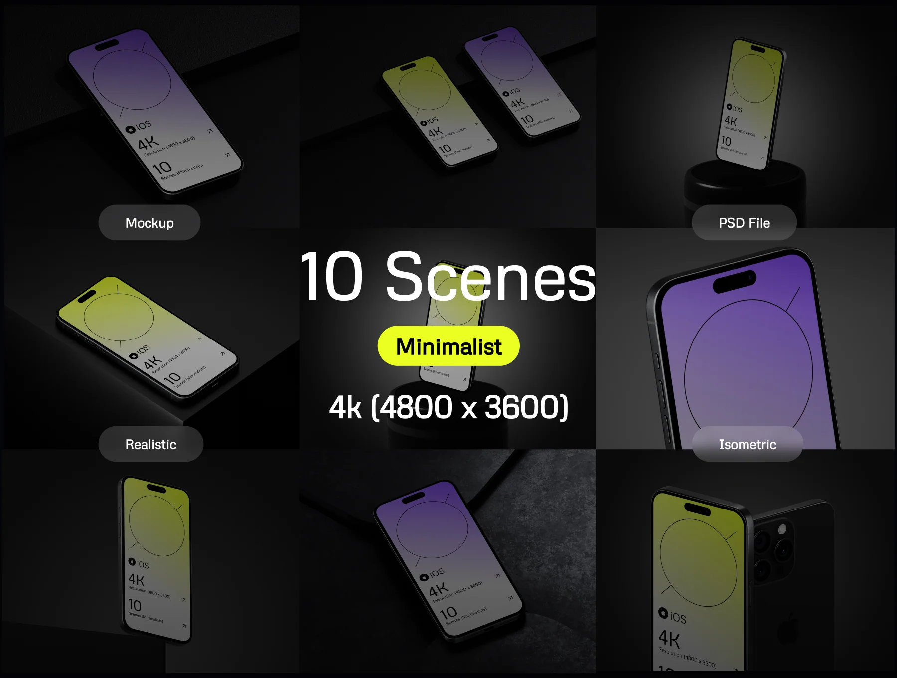 Mockup iPhone 15 Pro Max 6