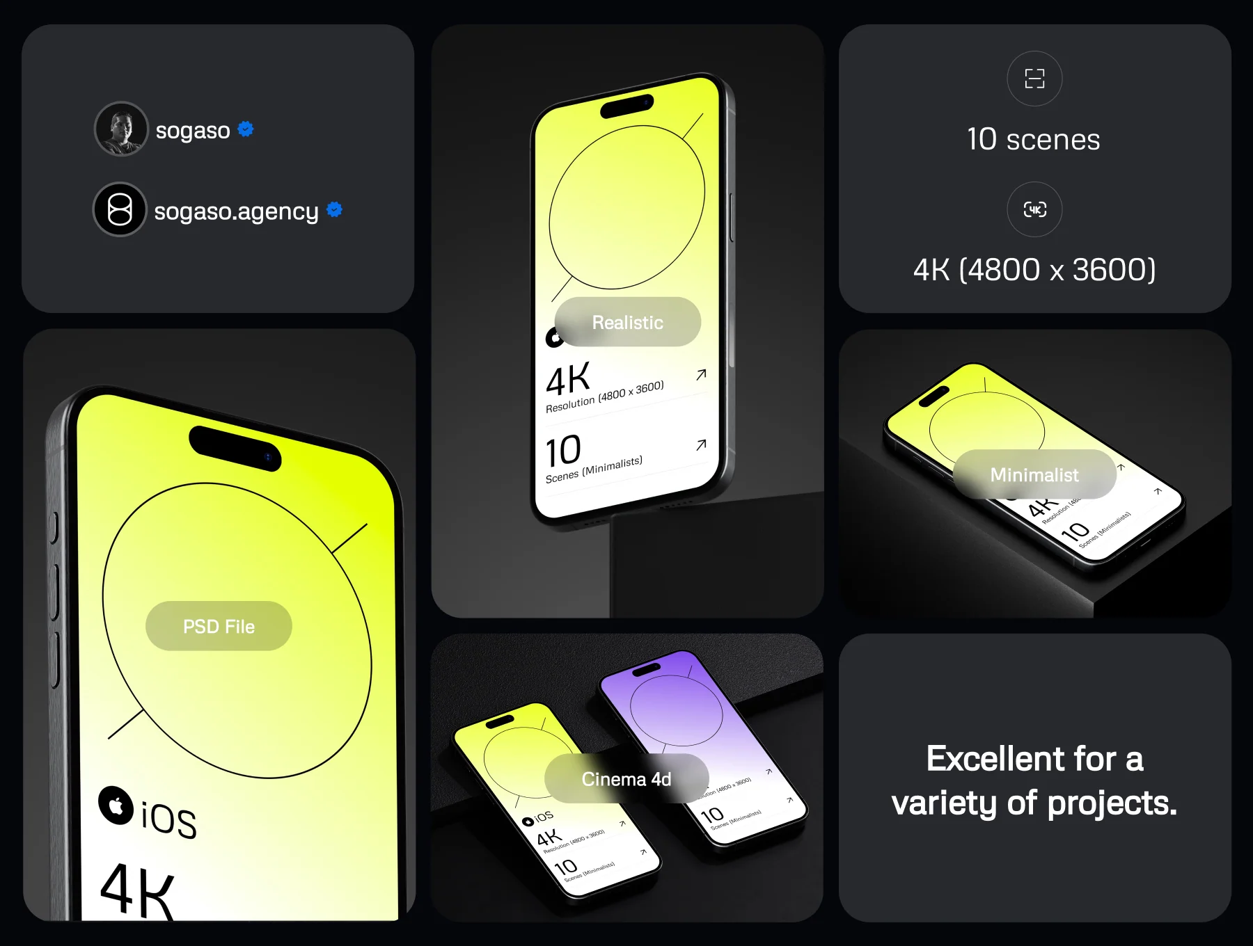 Mockup iPhone 15 Pro Max 7