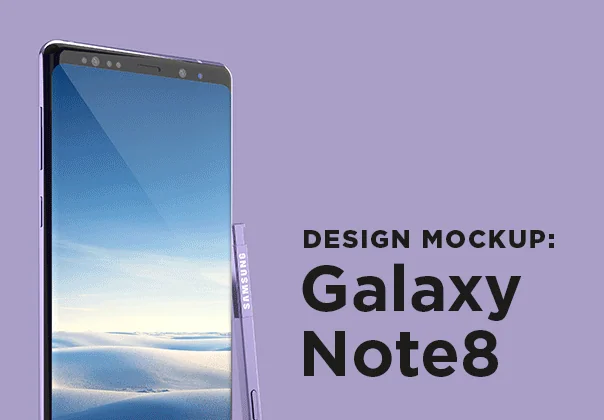 Galaxy Note 8 Standing