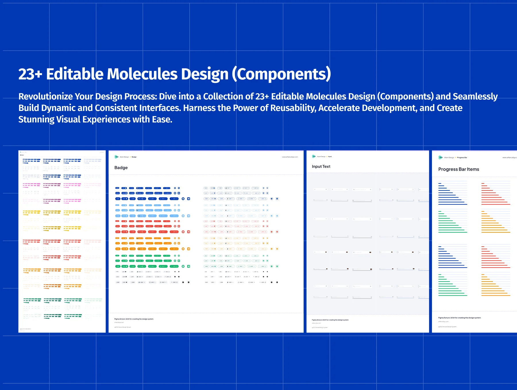 Custom Mockups Design System Kit 8