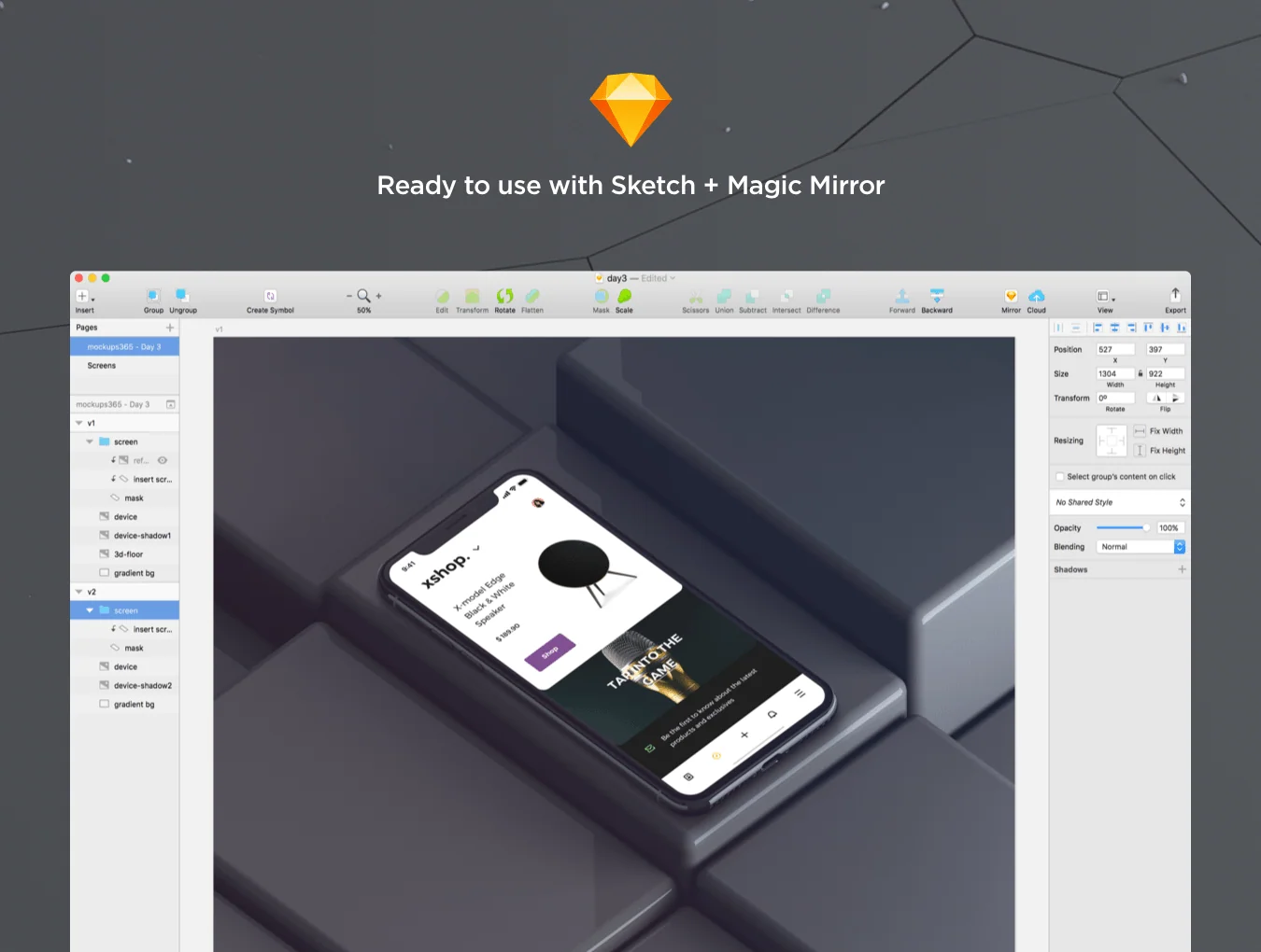 Mockups365: Day 3 3