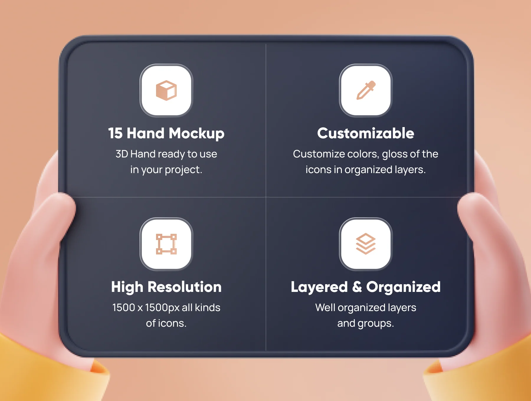 Mockupy - Cute 3D Device Mockup 3