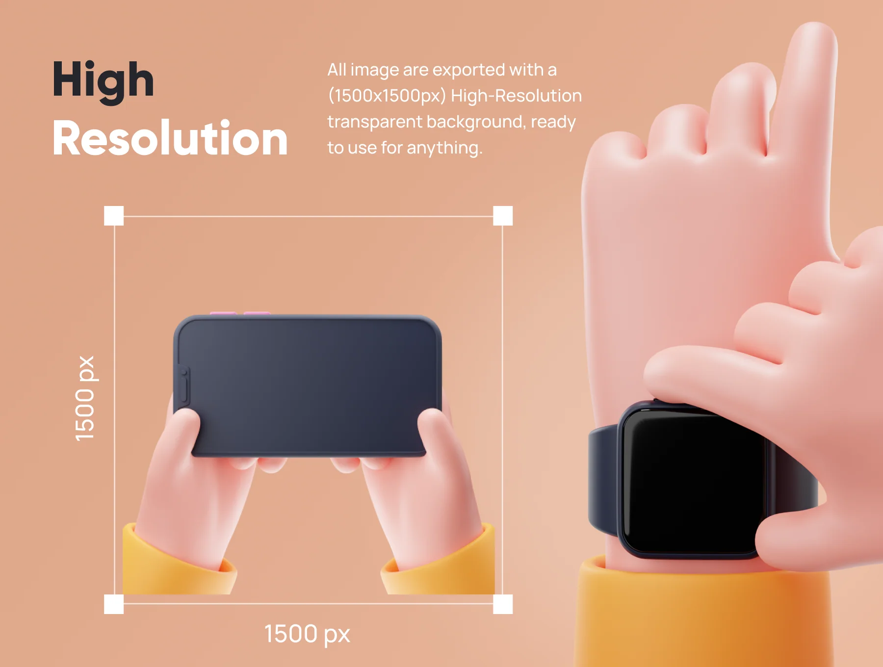 Mockupy - Cute 3D Device Mockup 4