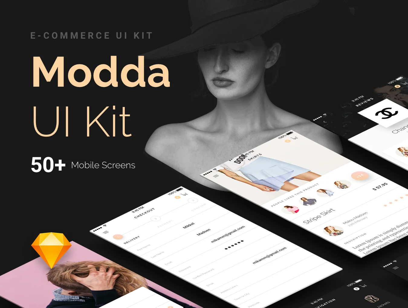 Modda E-Commerce UI Kit