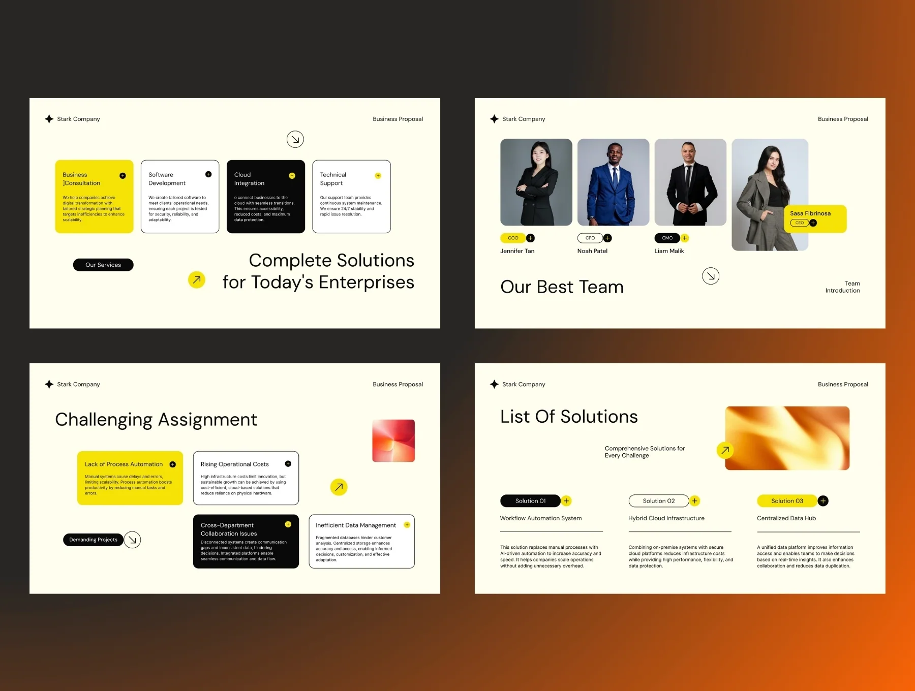 Modern Business Proposal & Innovation Plan 5
