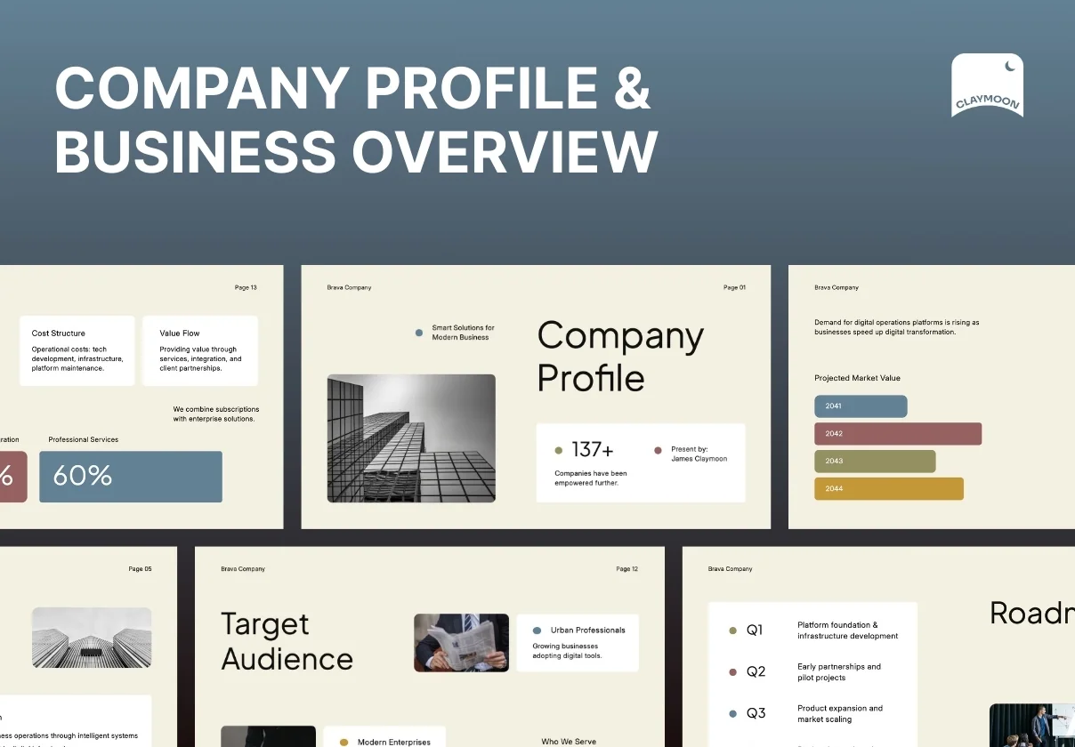 Modern Company Profile & Corporate Business Overview