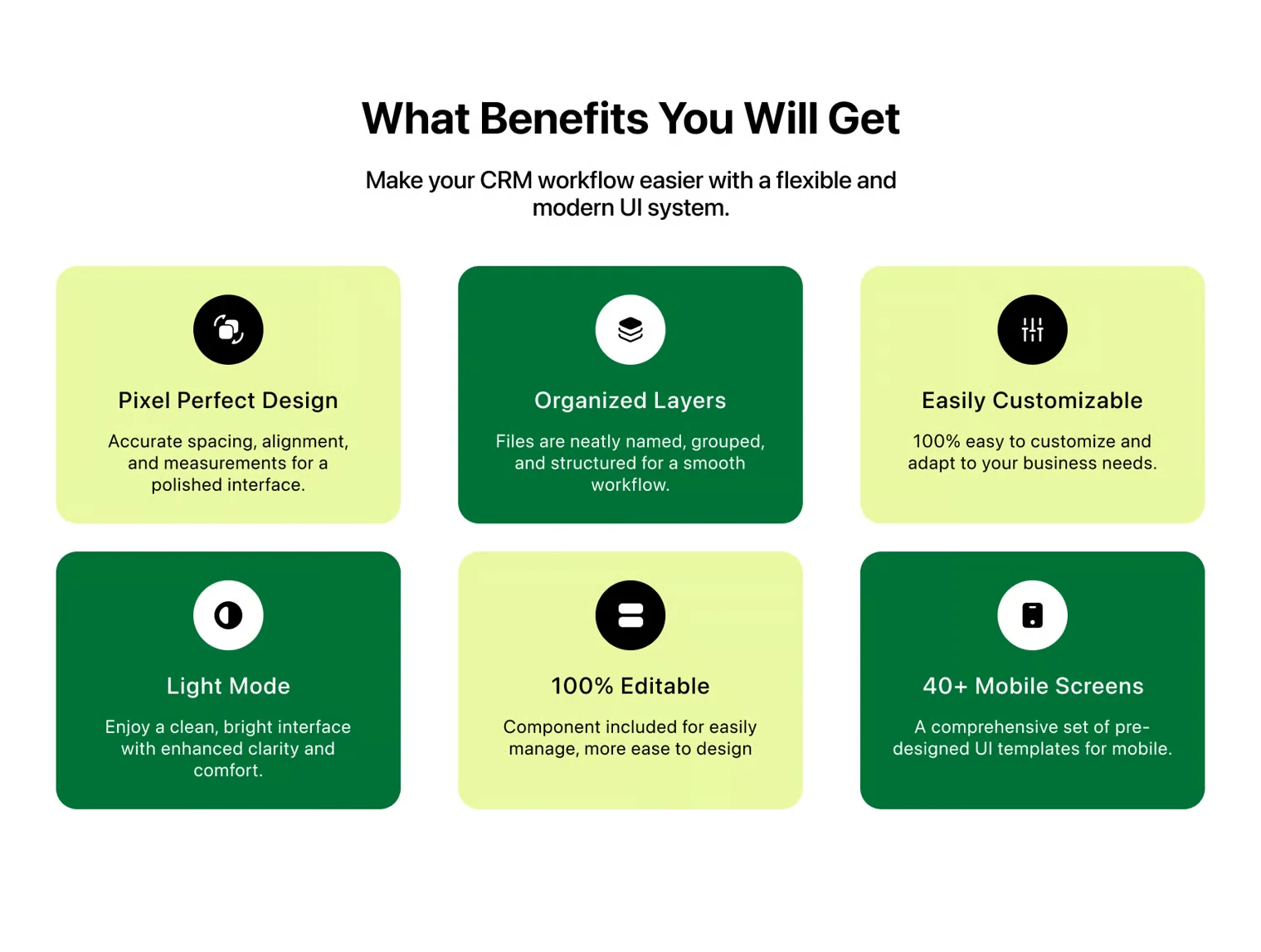 Modern CRM & Sales Management Mobile UI Kit 2