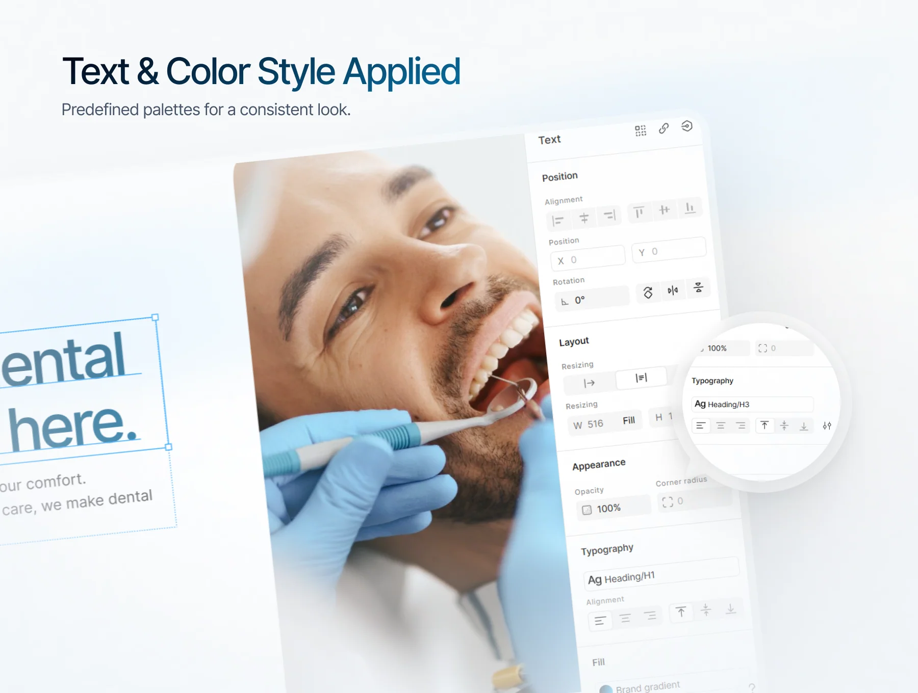 Dental Care Website UI Kit 4
