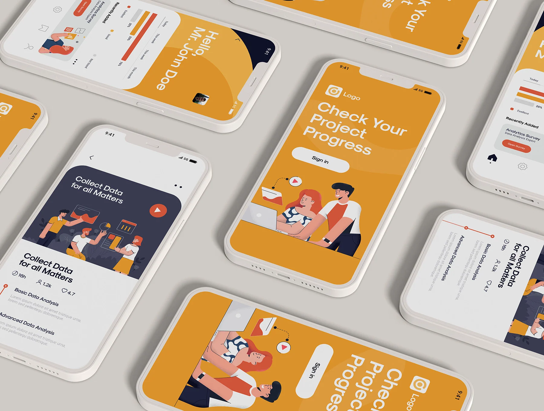 Modern Flat design People and Business concept 4