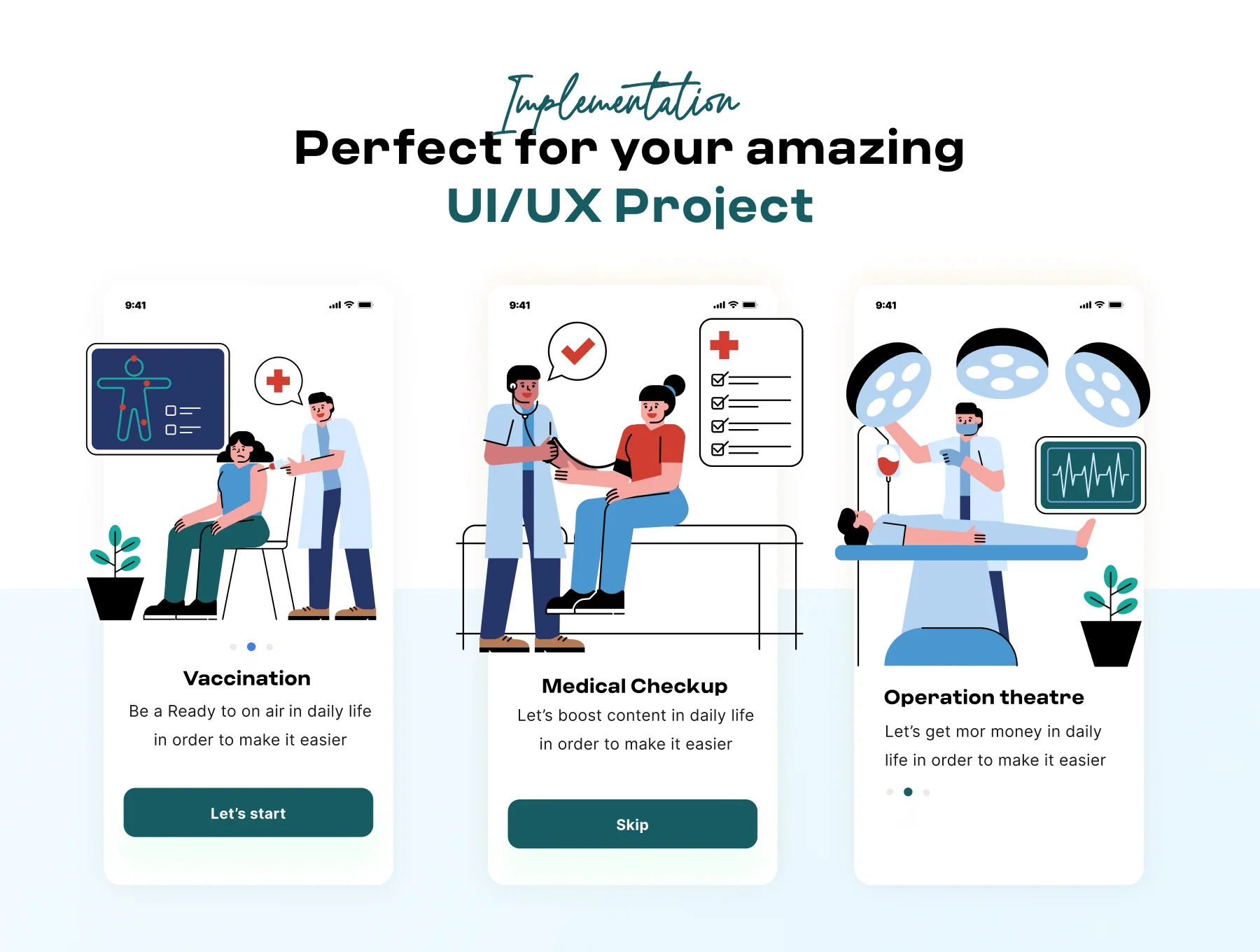 Modern Healthcare & Medical Illustration Pack 5