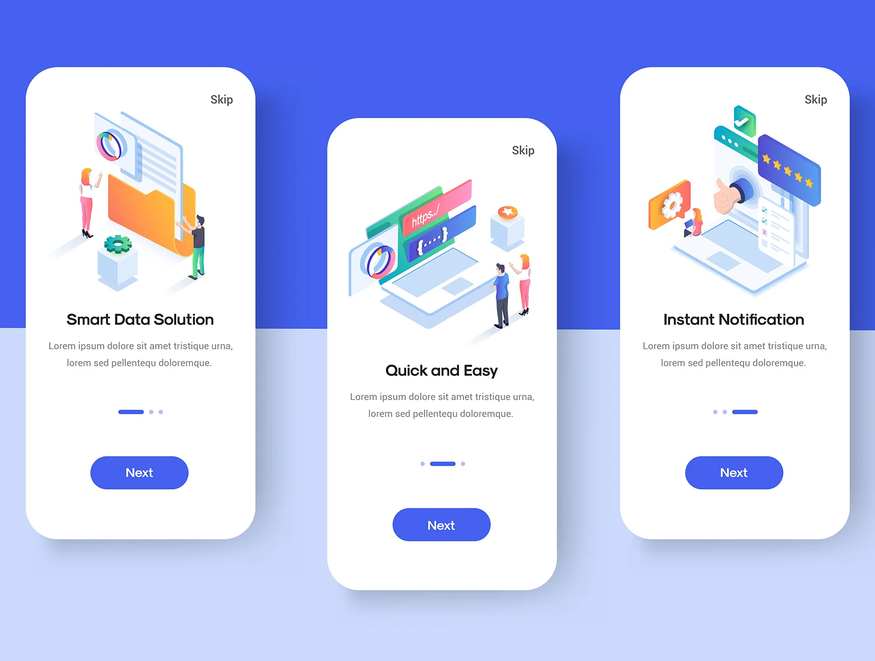Modern Isometric Business Illustration 3
