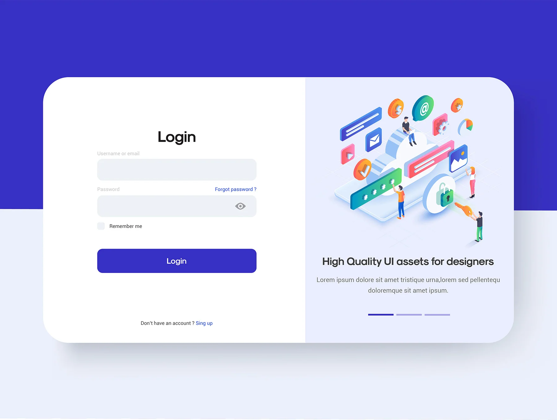 Modern Isometric Business Illustration 4