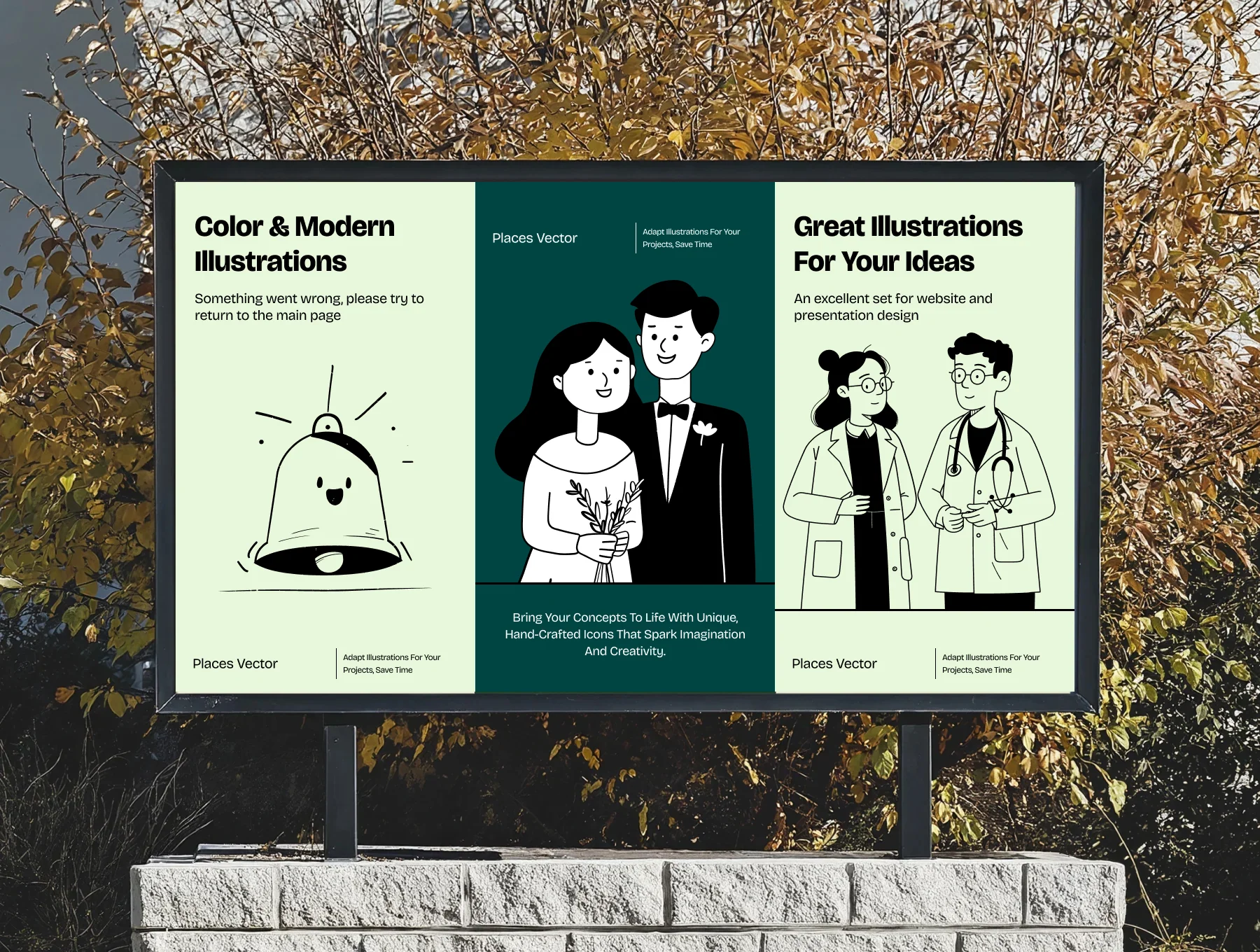 Modern Lifestyle Illustrations for Health, Travel & Everyday Living 4