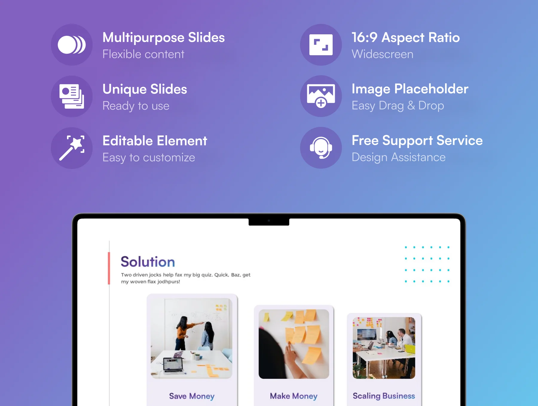 Modern Pitch Deck PowerPoint Presentation Template 2