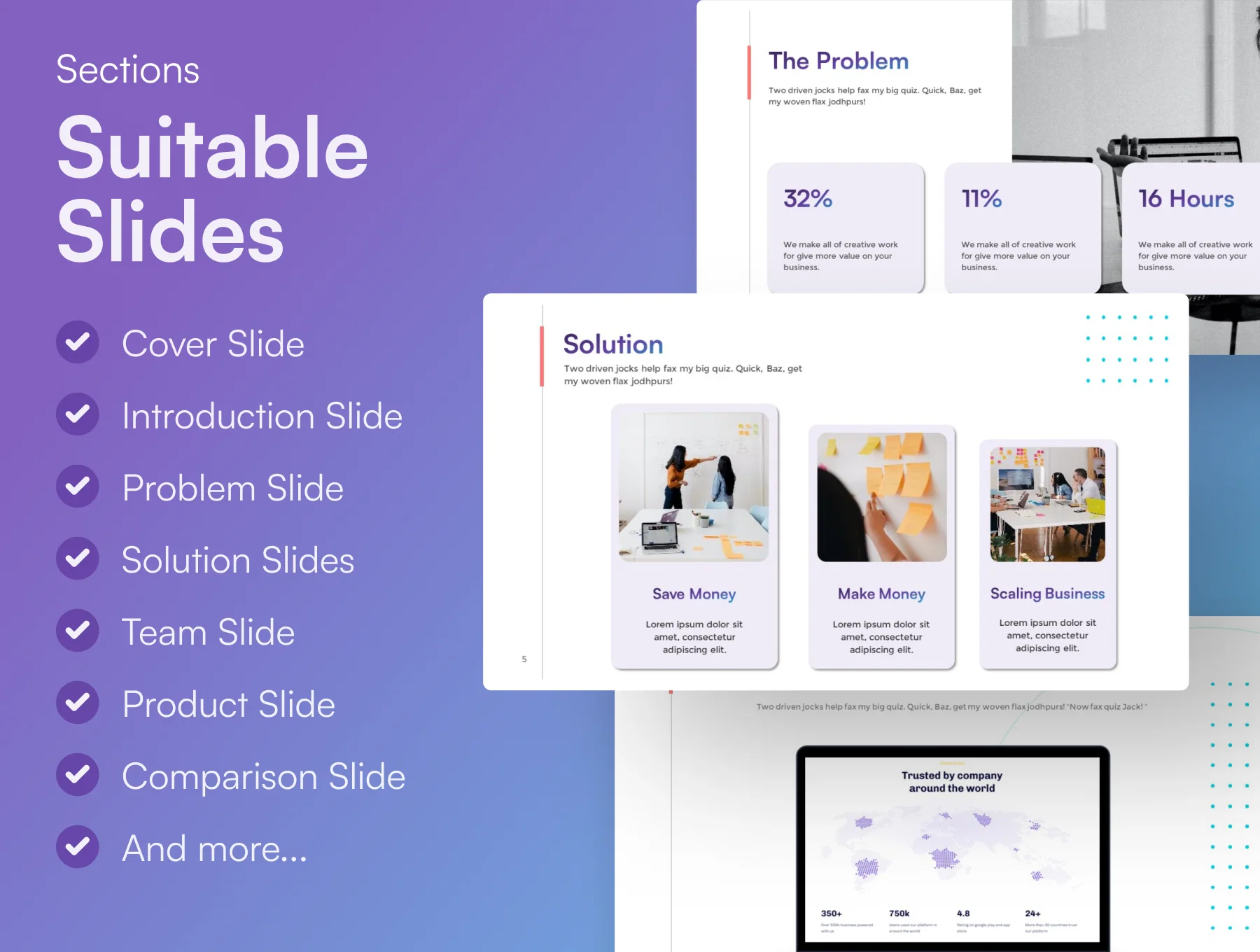 Modern Pitch Deck PowerPoint Presentation Template 3