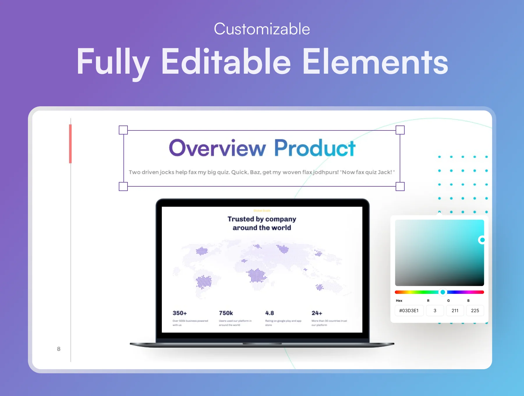 Modern Pitch Deck PowerPoint Presentation Template 5