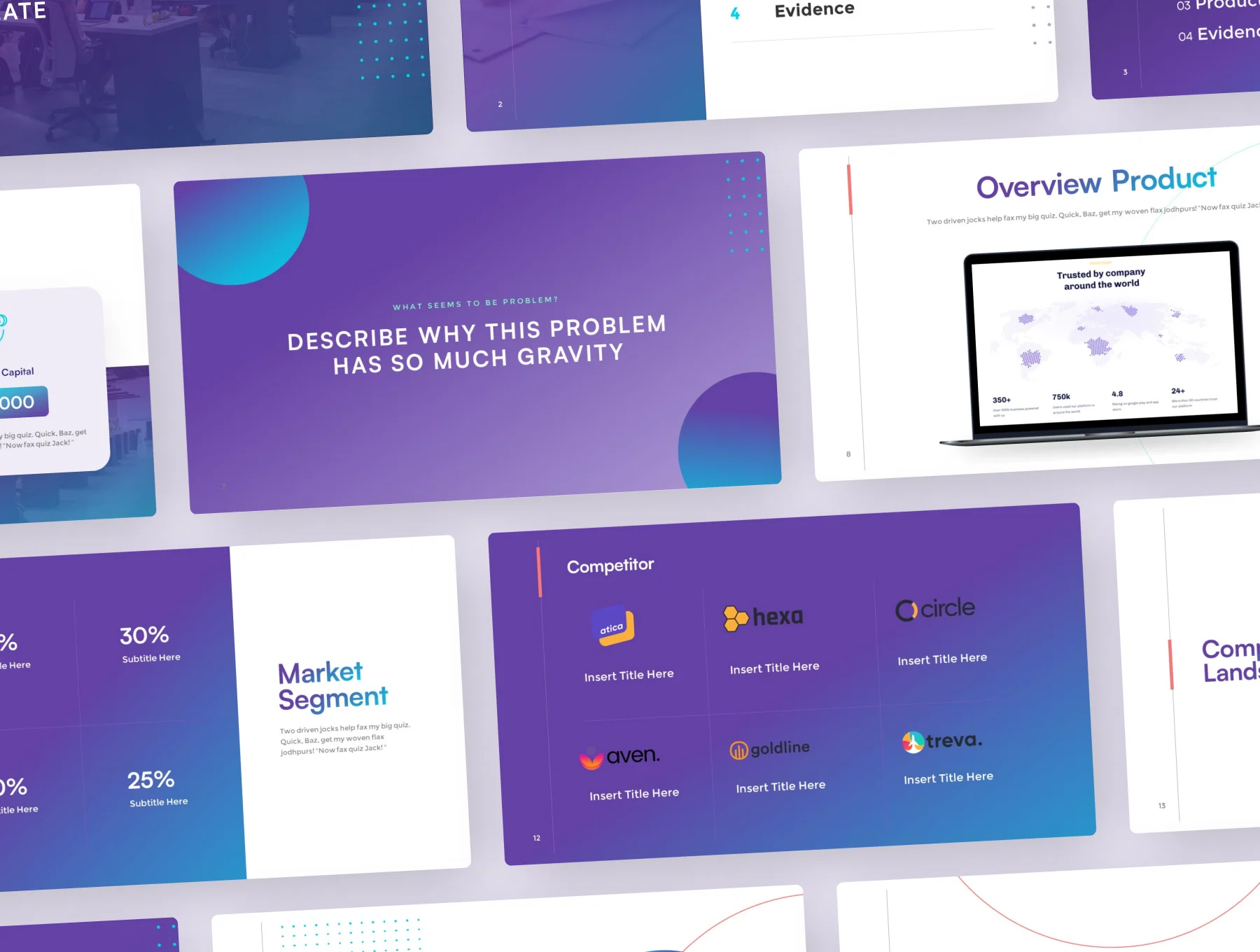 Modern Pitch Deck PowerPoint Presentation Template 7