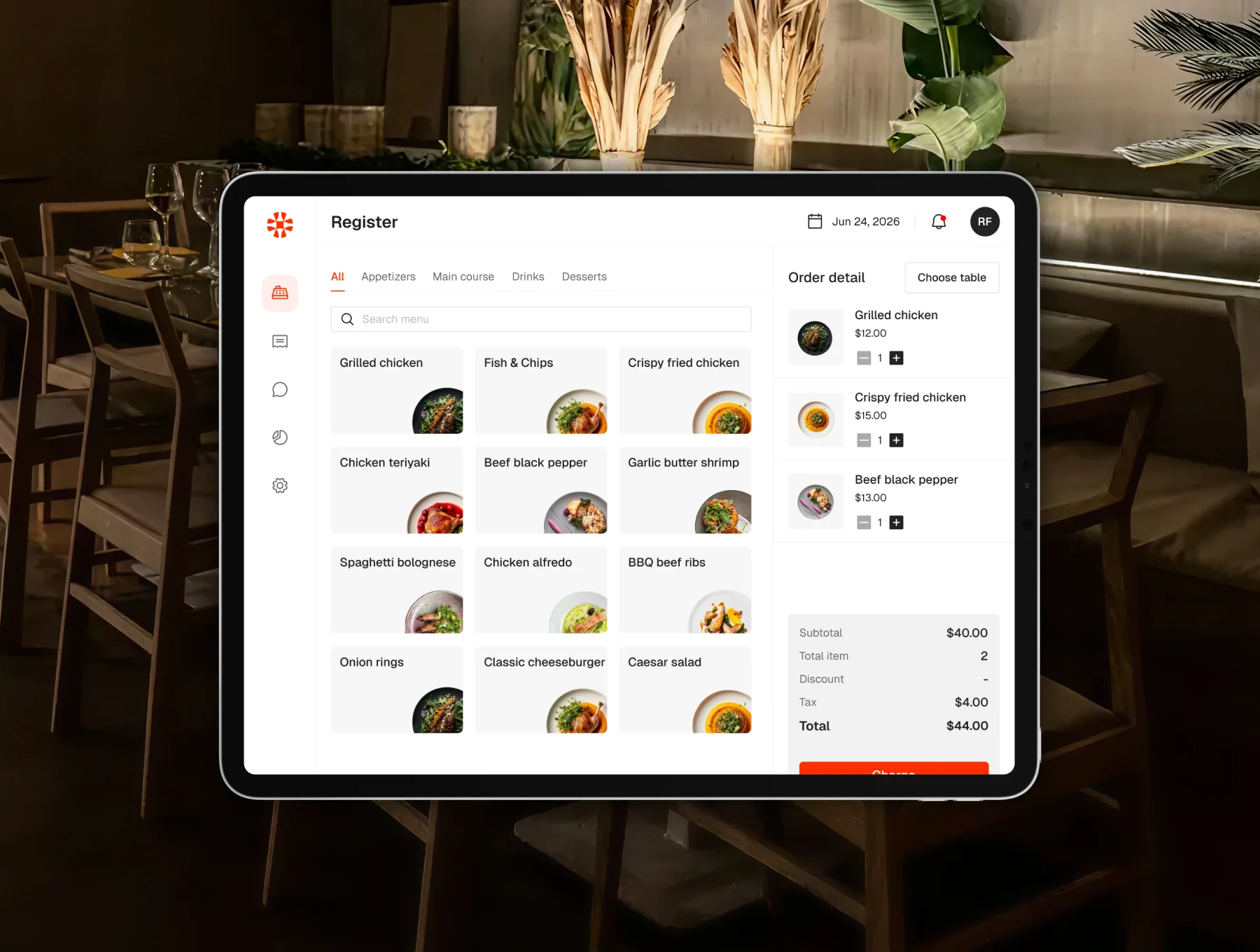 Modern POS System UI Kit