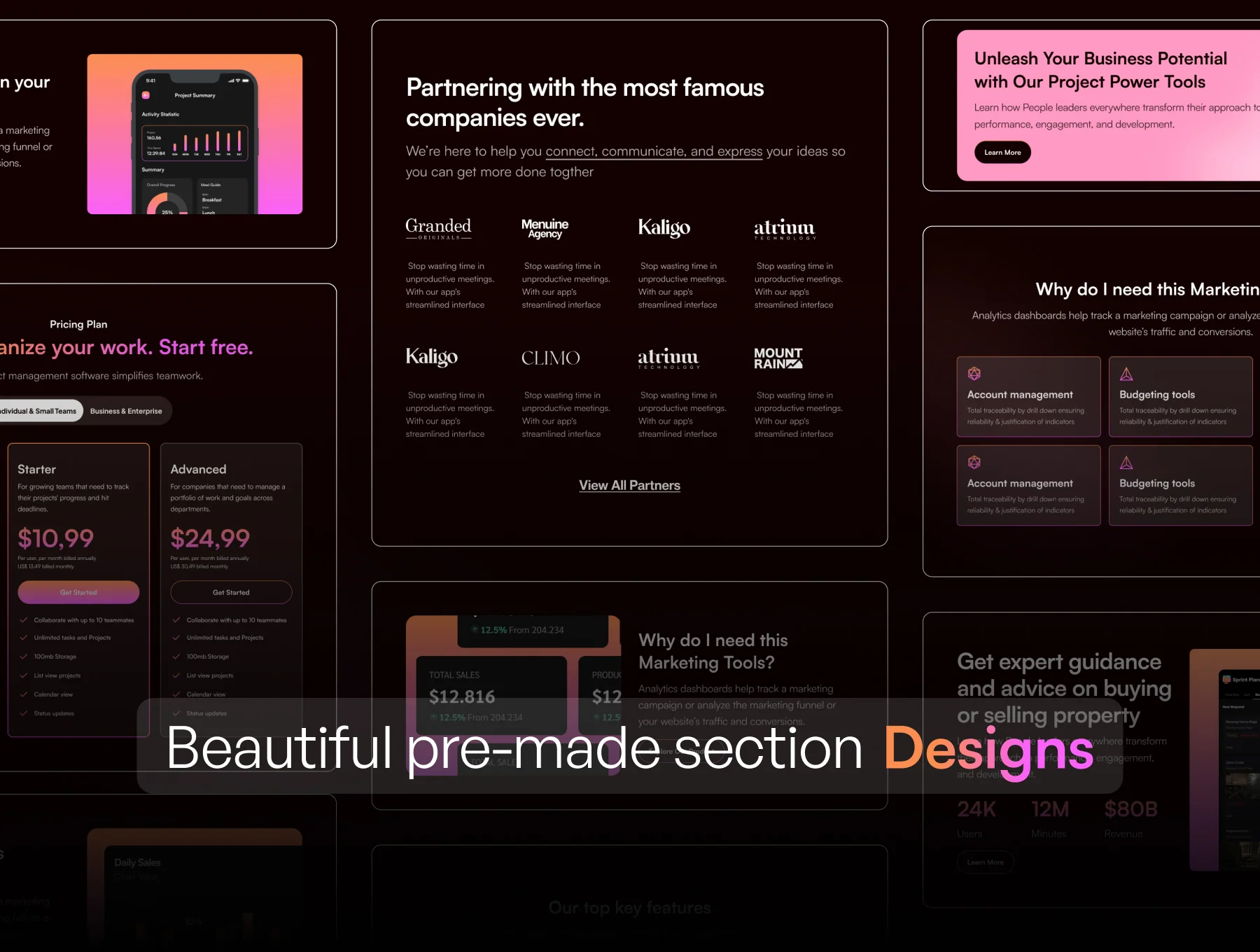 Modern SaaS Landing Page for Startup 3