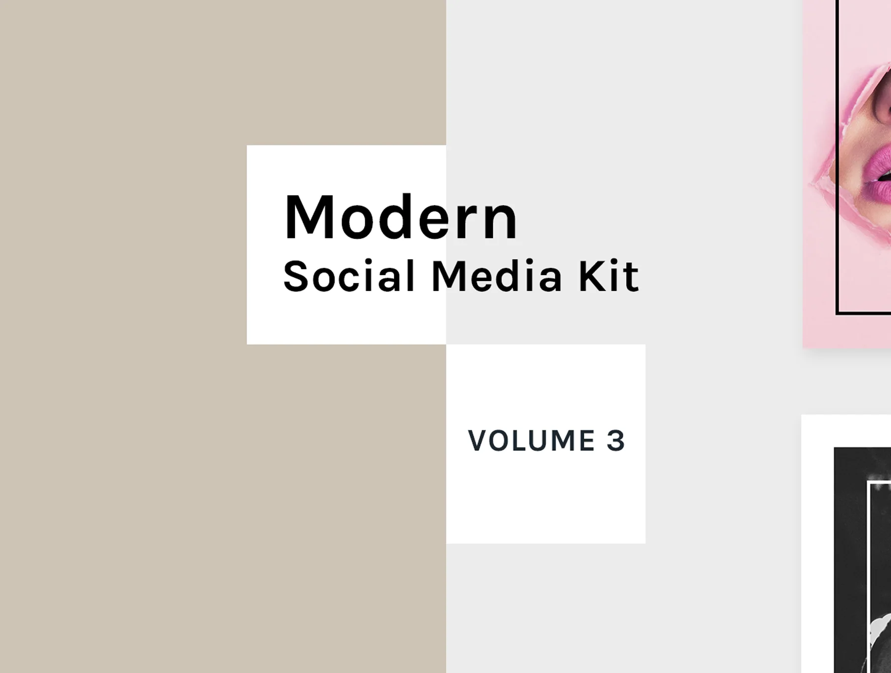 Modern Social Media Kit (Vol. 3)