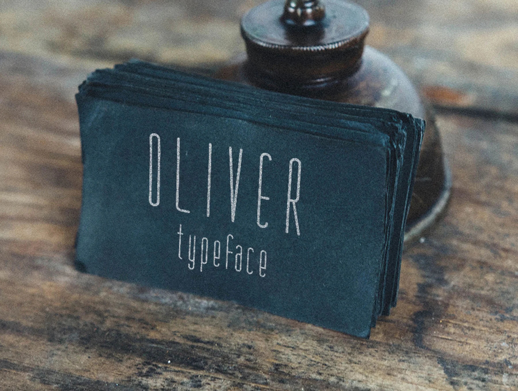 Oliver modern font 7