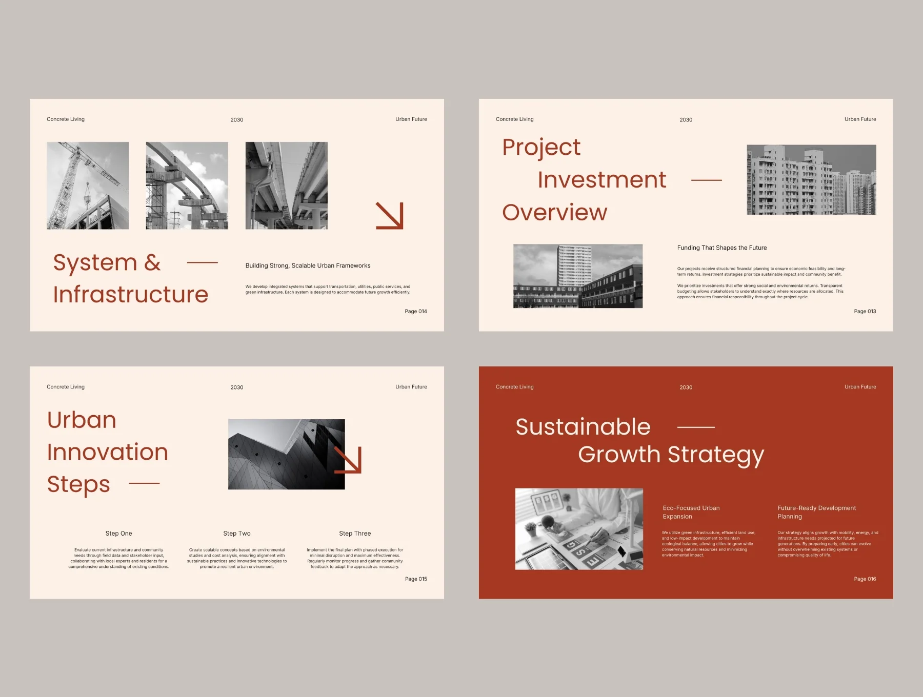 Modern Urban Development Pitch Deck 3