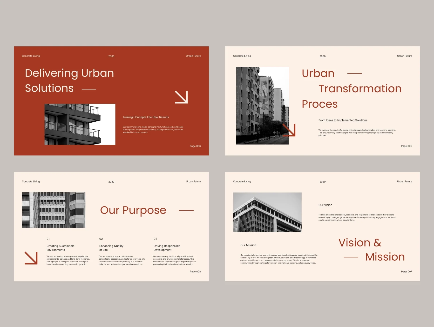Modern Urban Development Pitch Deck 5