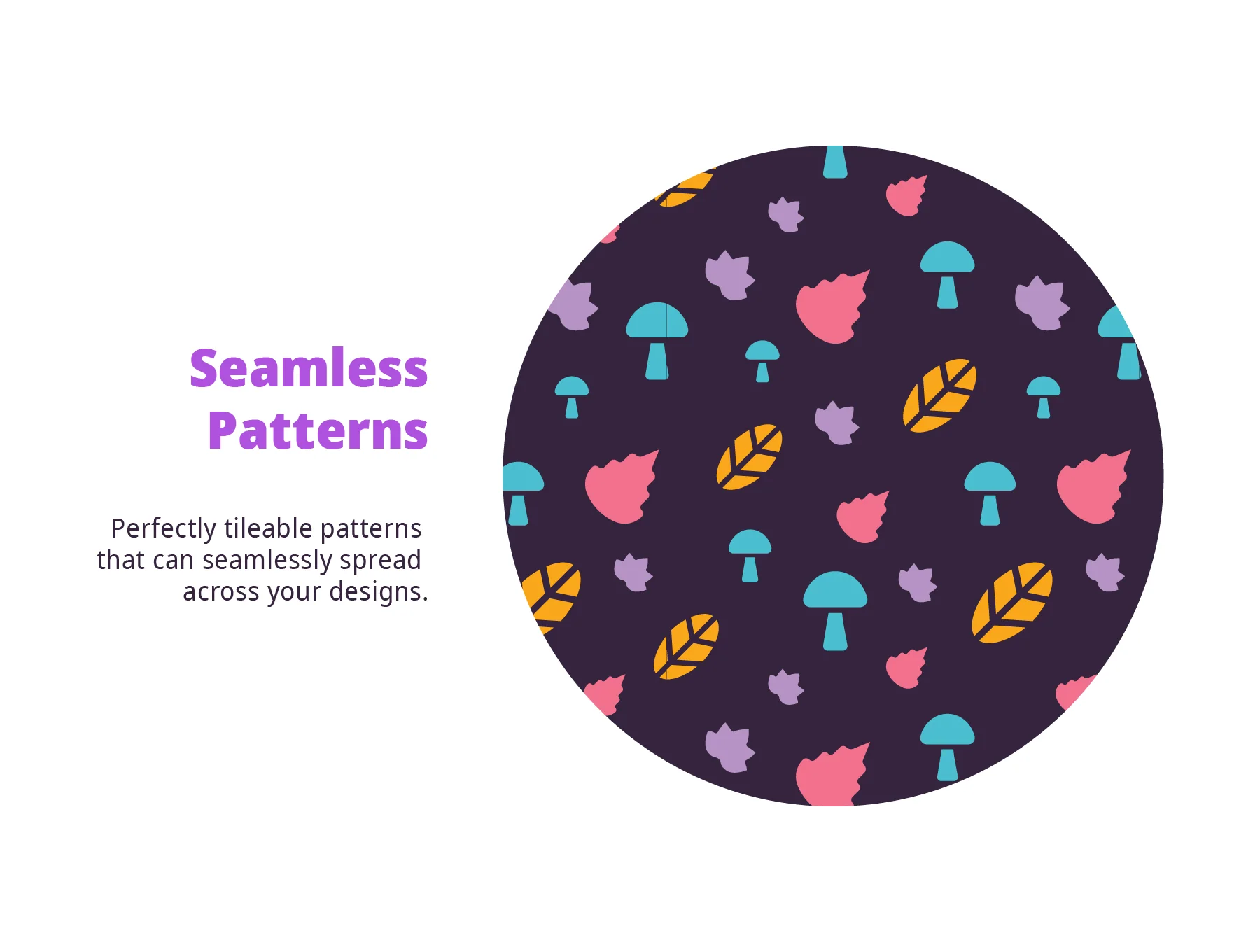 Moderno Autumn Seamless patterns 4