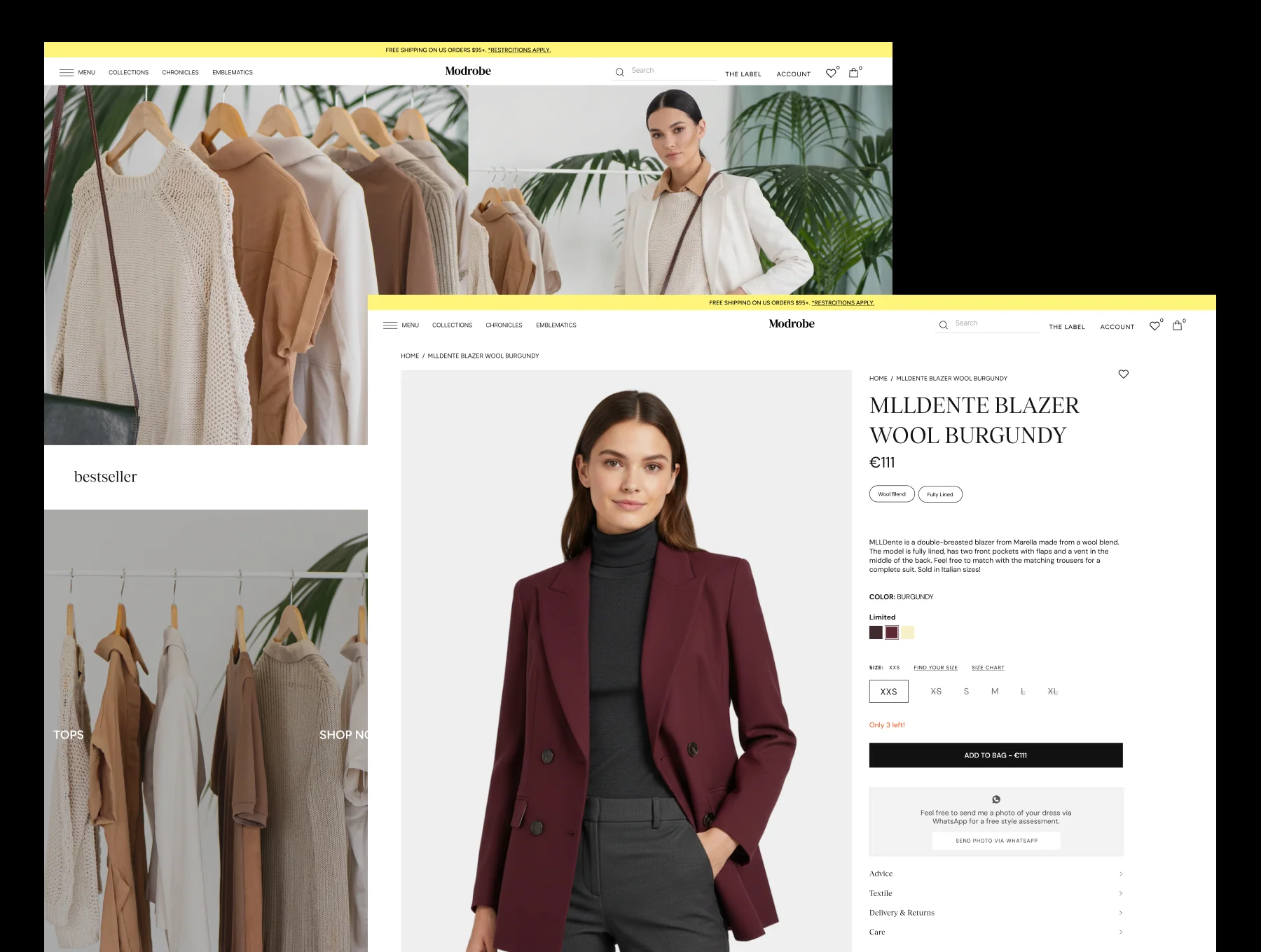 Modrobe – Fashion E-commerce Website UI Kit 5