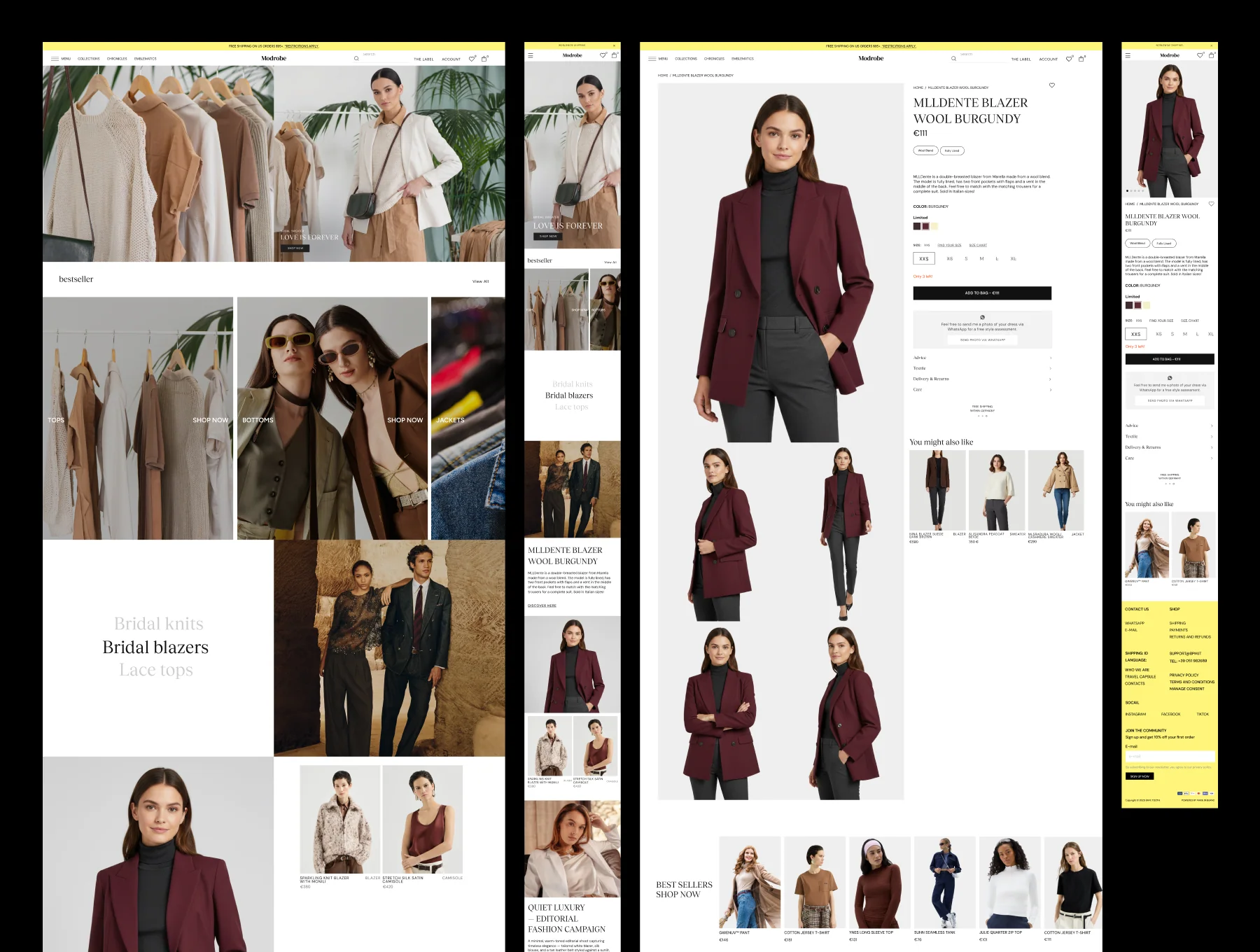 Modrobe – Fashion E-commerce Website UI Kit 6