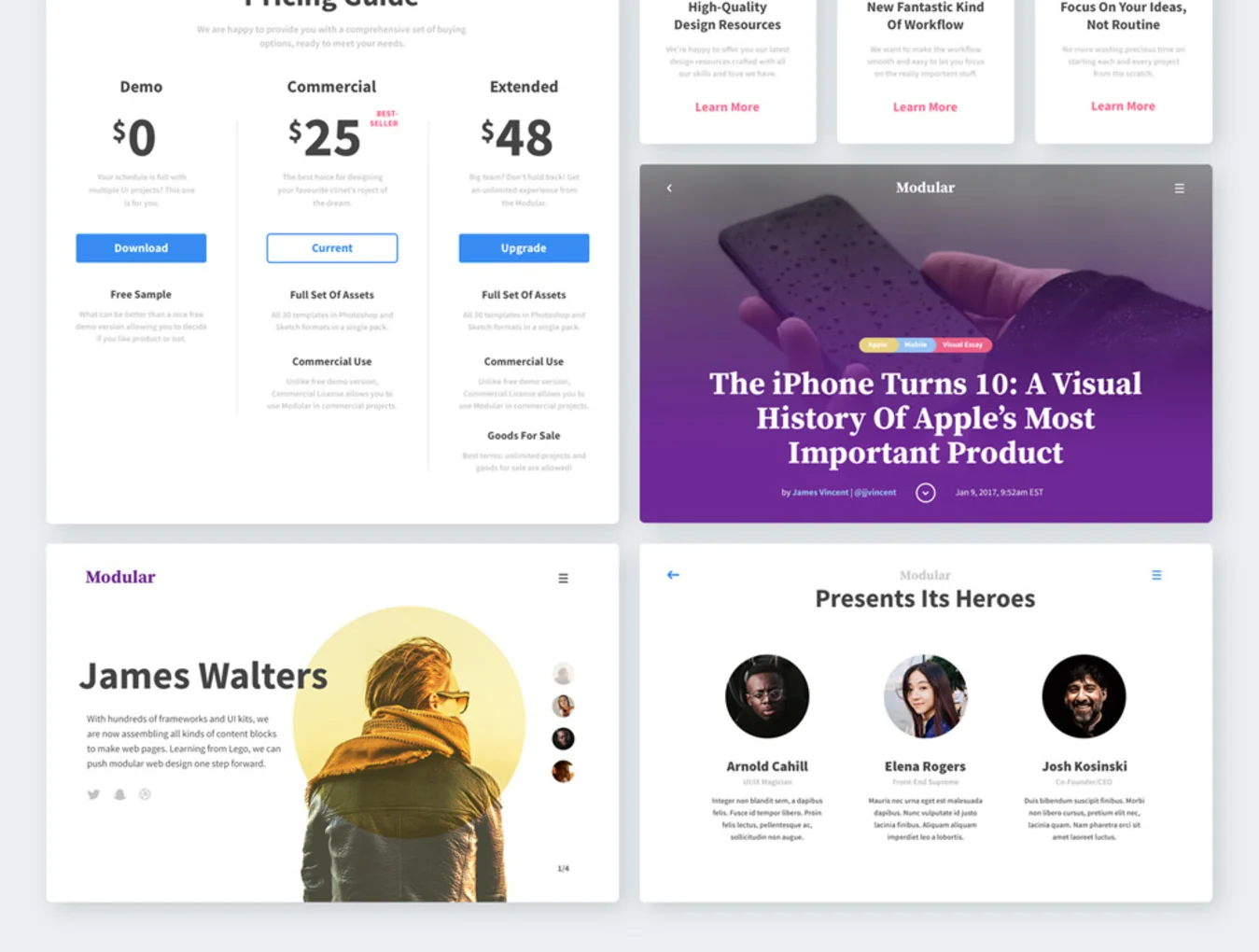 Modular UI Kit 6