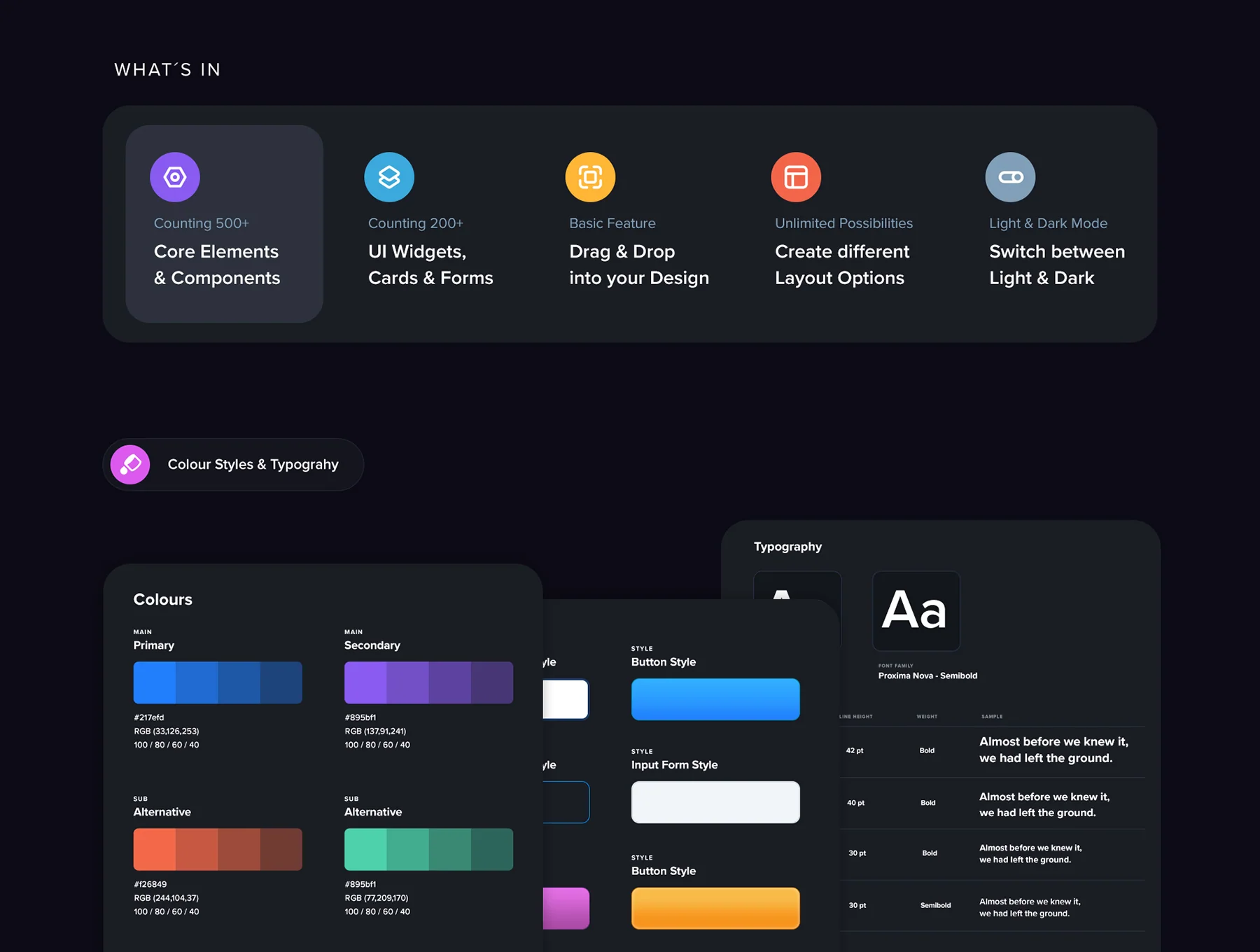 Modular - UI Styleguide & Composer 3