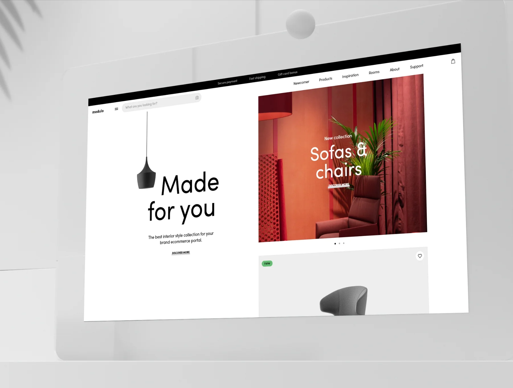 modulo Design System for eCommerce UI/UX Kit for Adobe XD