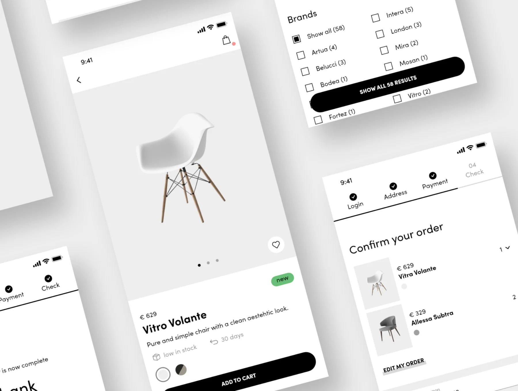 modulo Design System for eCommerce UI/UX Kit for Adobe XD 2