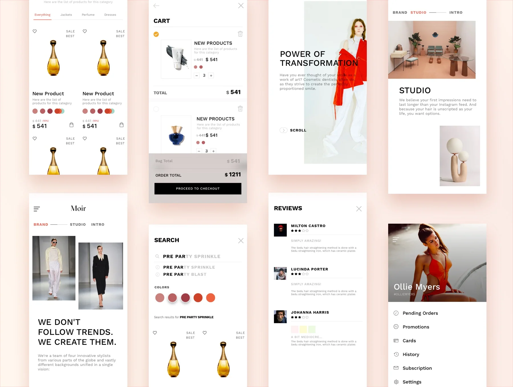 Moir-Ecommerce App